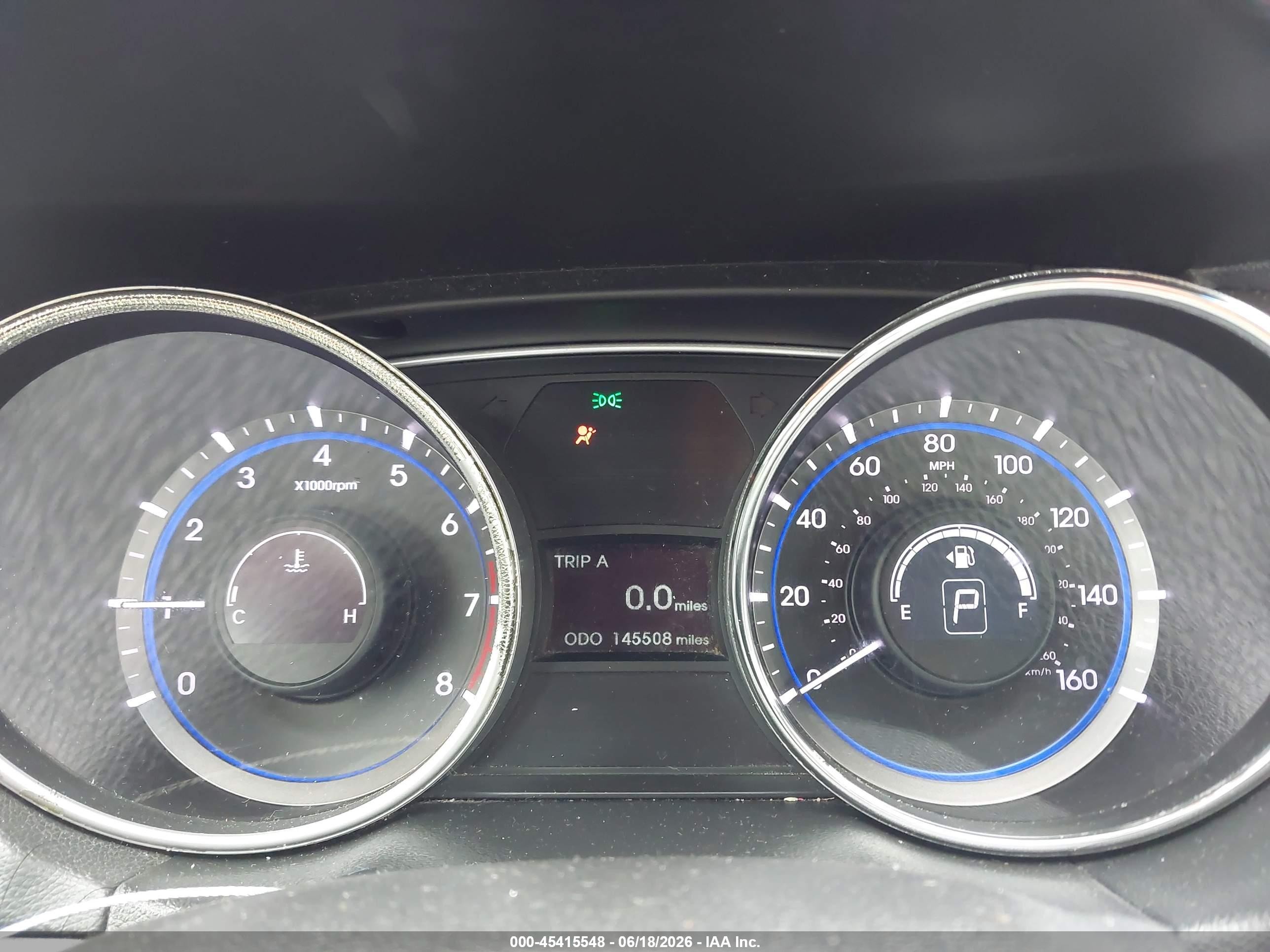 2011 Hyundai Sonata Gls Dark Blue vin: 5NPEB4AC0BH071897