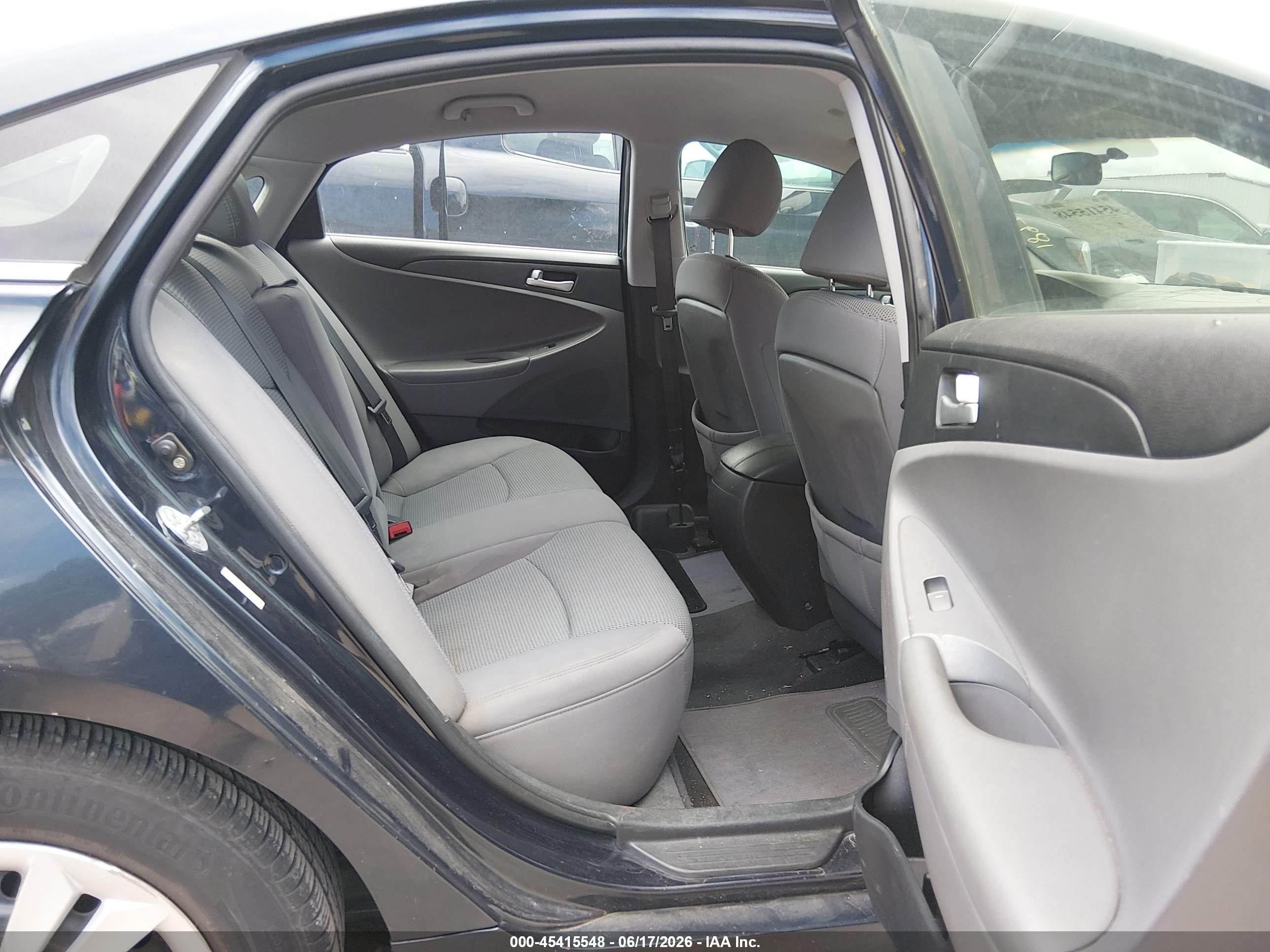 2011 Hyundai Sonata Gls Dark Blue vin: 5NPEB4AC0BH071897