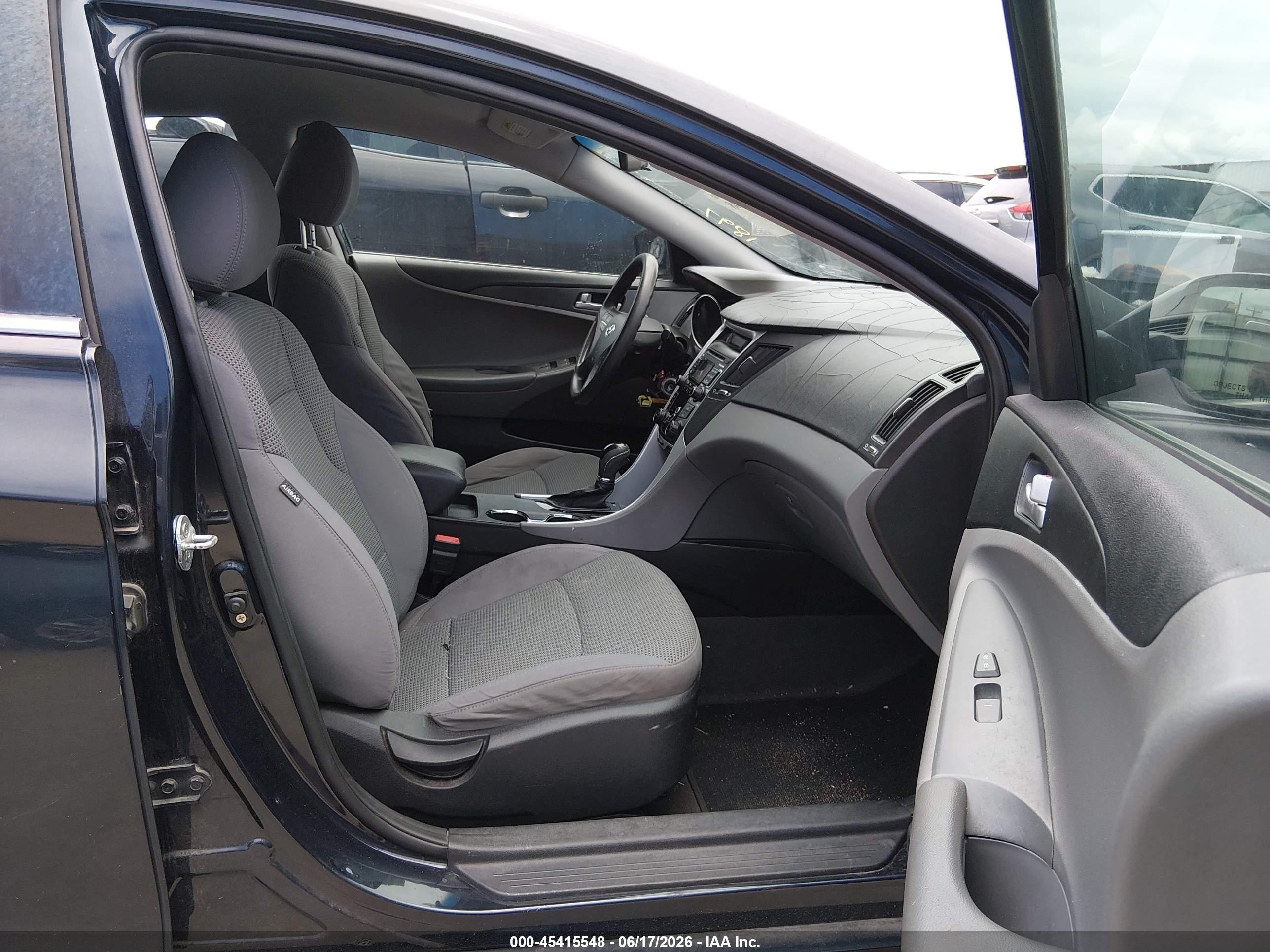 2011 Hyundai Sonata Gls Dark Blue vin: 5NPEB4AC0BH071897