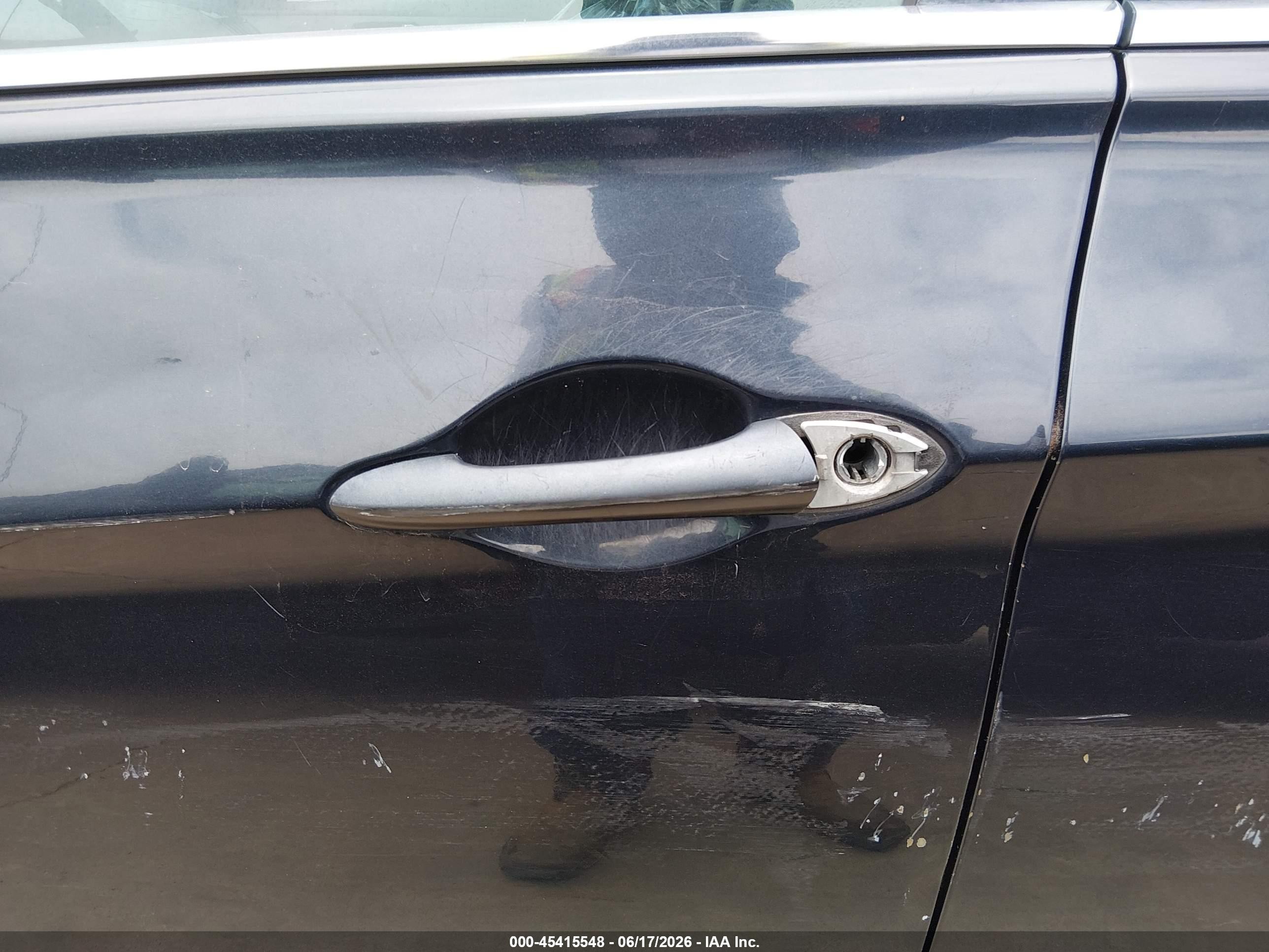 2011 Hyundai Sonata Gls Dark Blue vin: 5NPEB4AC0BH071897