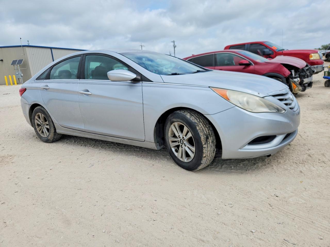 2011 Hyundai Sonata Gls Silver vin: 5NPEB4AC0BH077814