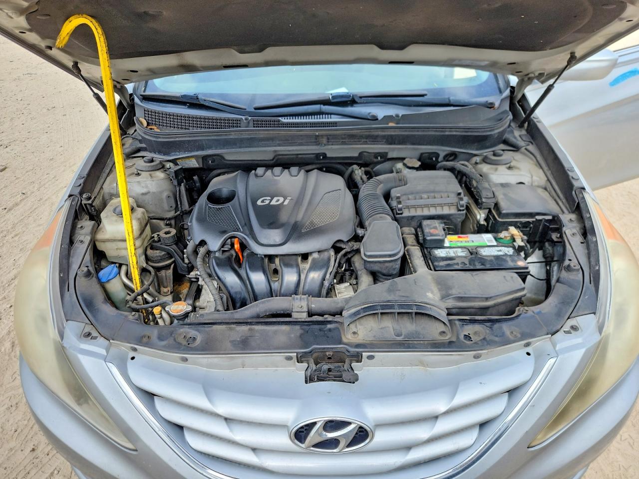 2011 Hyundai Sonata Gls Silver vin: 5NPEB4AC0BH077814