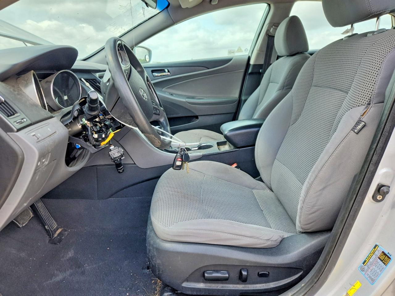 2011 Hyundai Sonata Gls Silver vin: 5NPEB4AC0BH077814