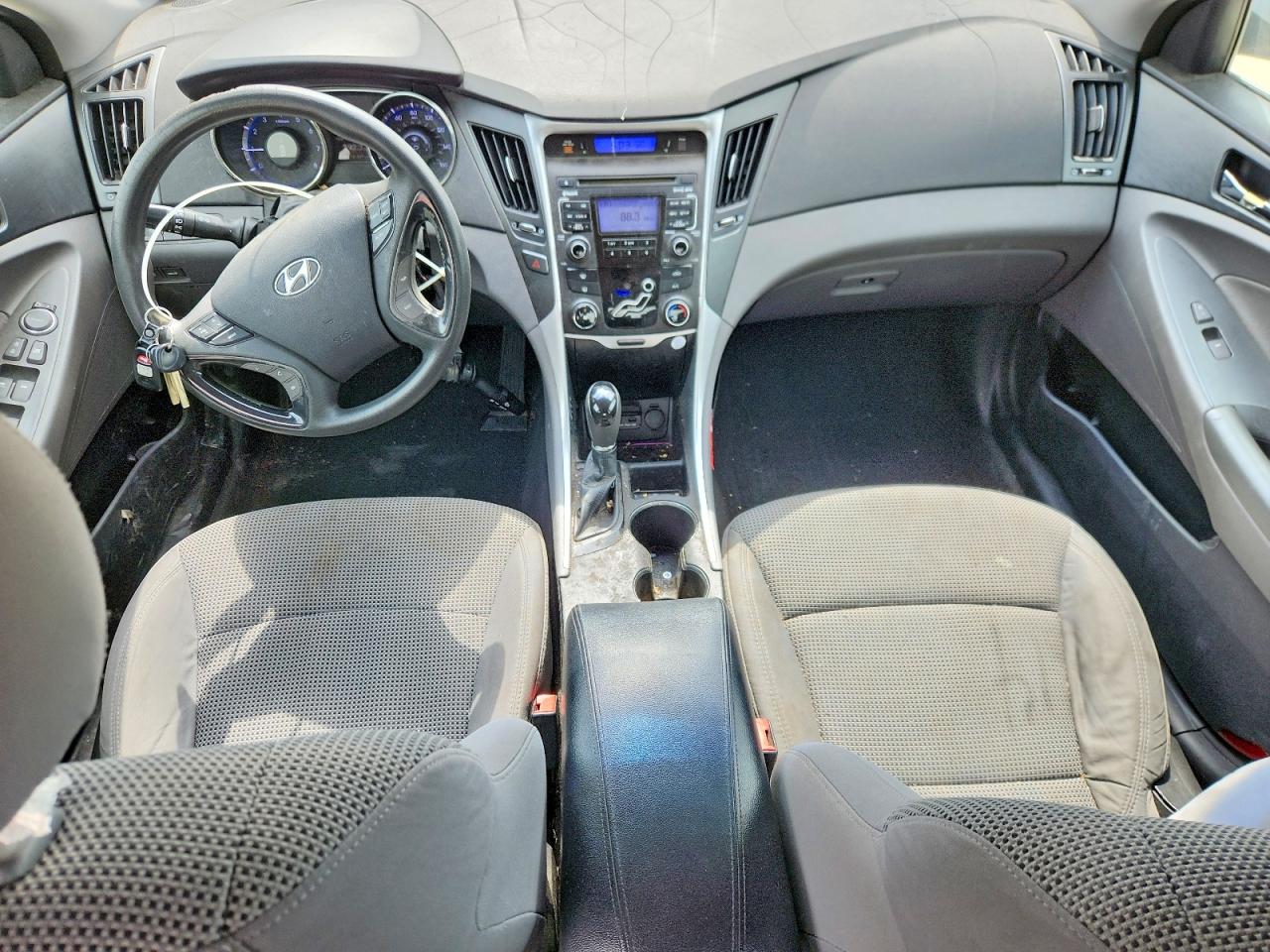 2011 Hyundai Sonata Gls Silver vin: 5NPEB4AC0BH077814