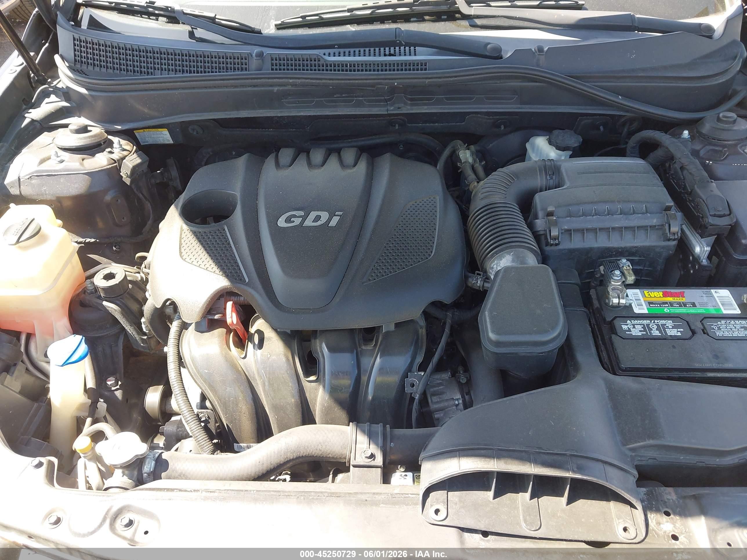 2011 Hyundai Sonata Gls Black vin: 5NPEB4AC0BH085735