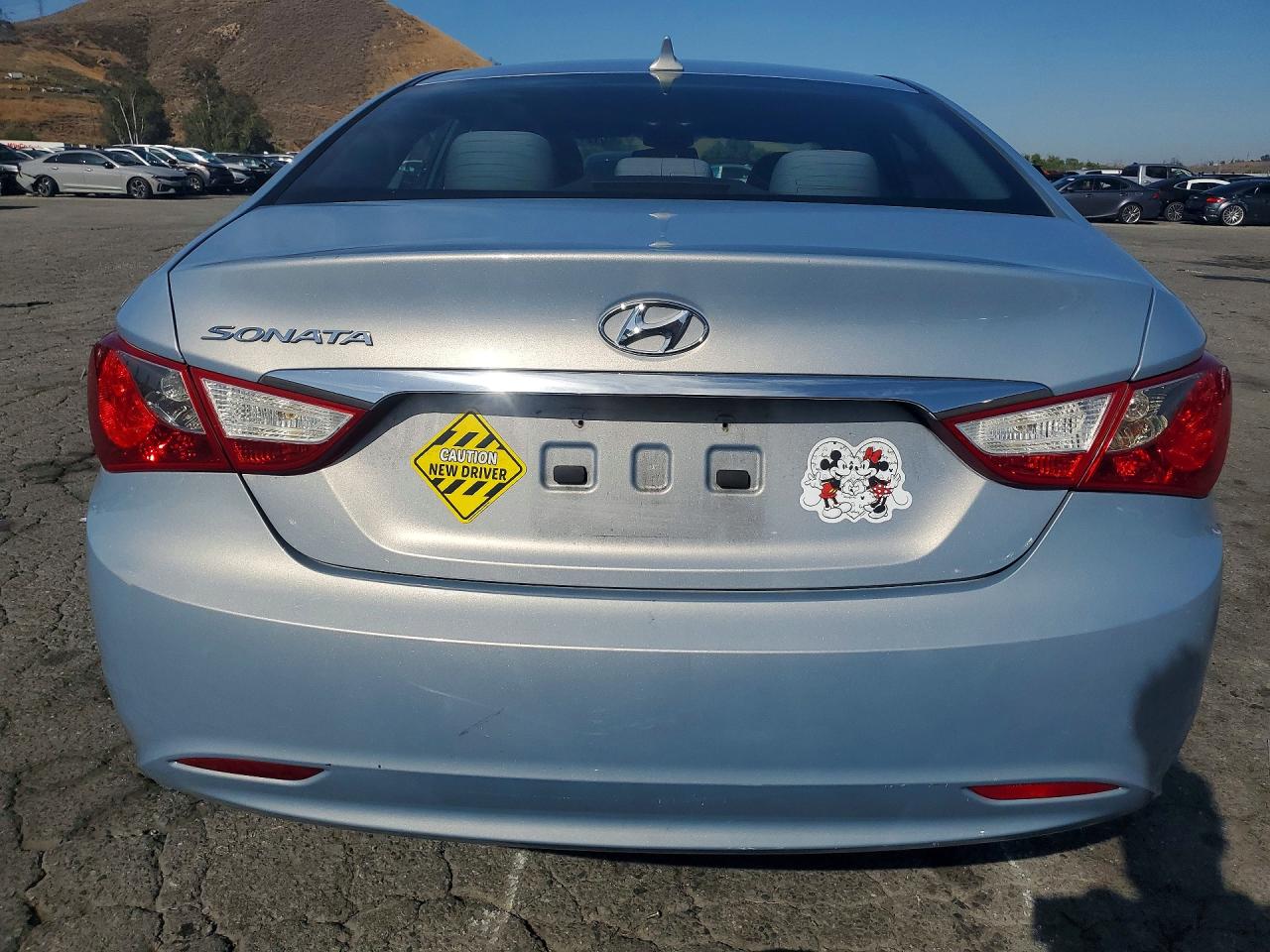 2011 Hyundai Sonata Gls Blue vin: 5NPEB4AC0BH087243