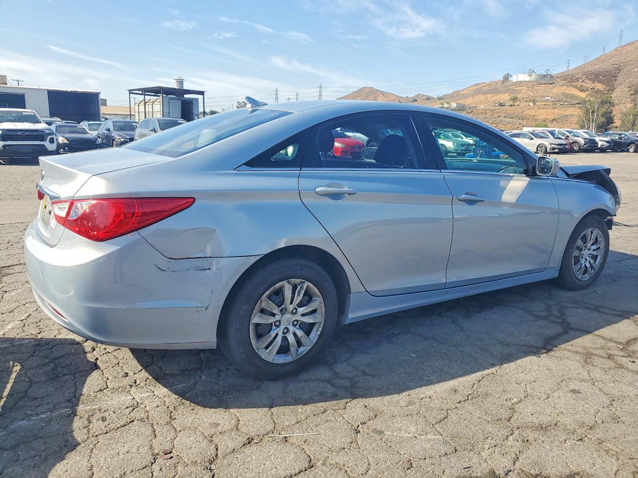 2011 Hyundai Sonata Gls Blue vin: 5NPEB4AC0BH087243