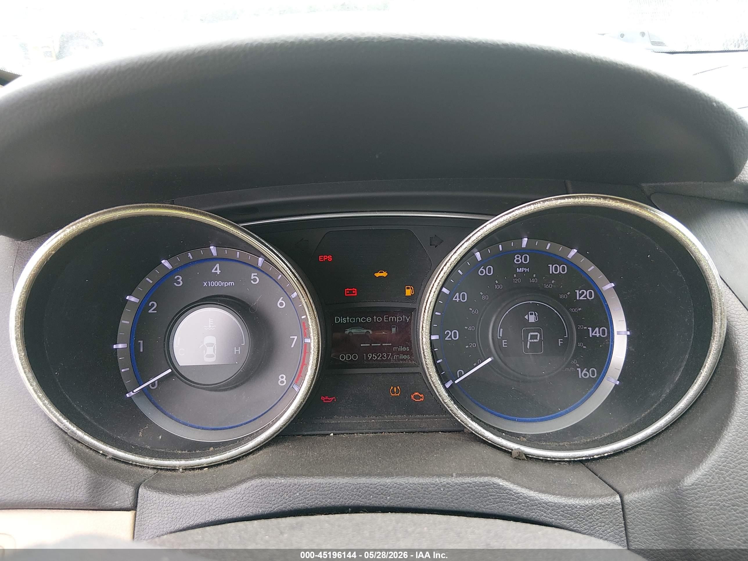 2011 Hyundai Sonata Gls White vin: 5NPEB4AC0BH095780