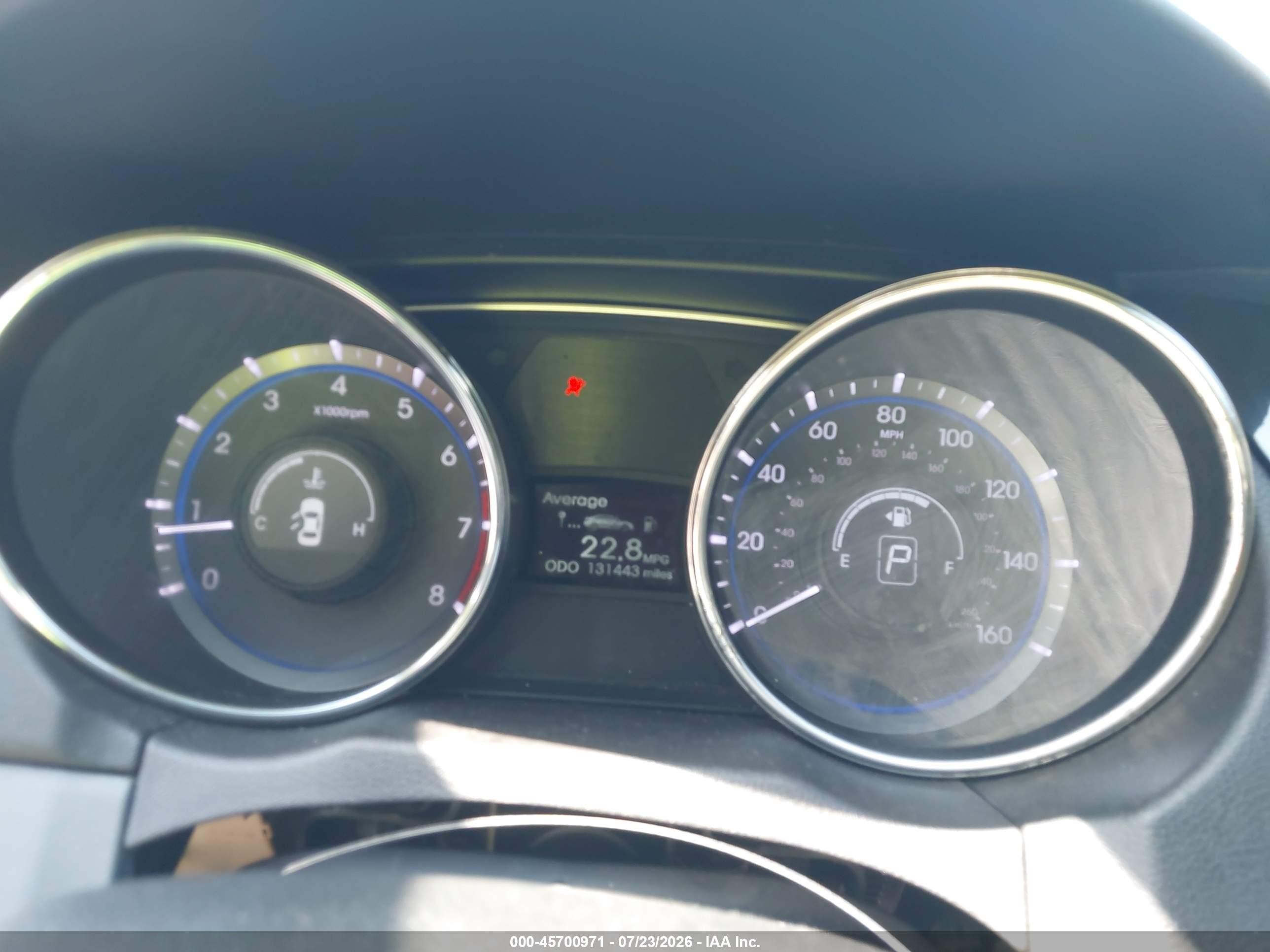 2011 Hyundai Sonata Gls Light Blue vin: 5NPEB4AC0BH101092
