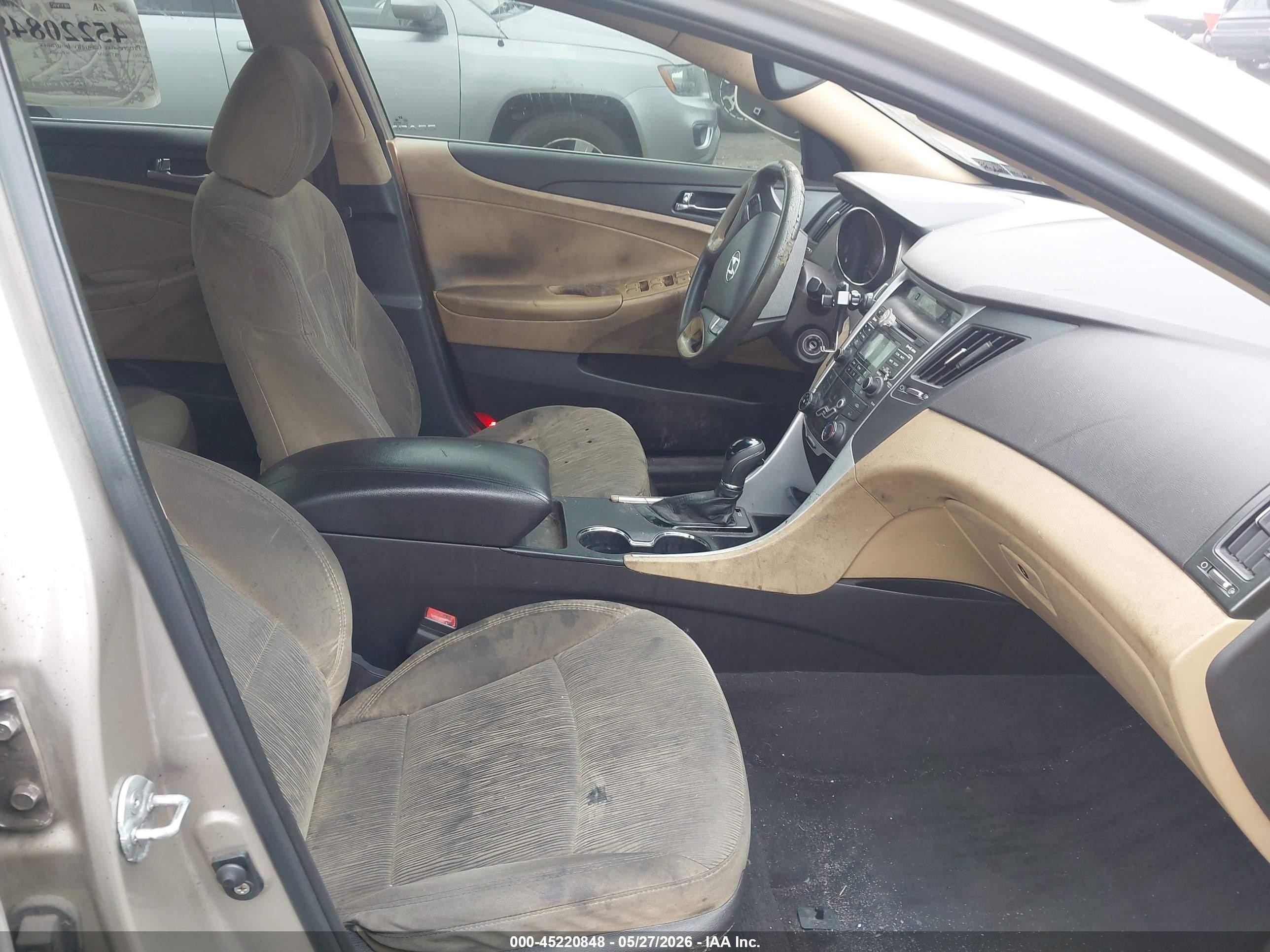 2011 Hyundai Sonata Gls Gold vin: 5NPEB4AC0BH104459