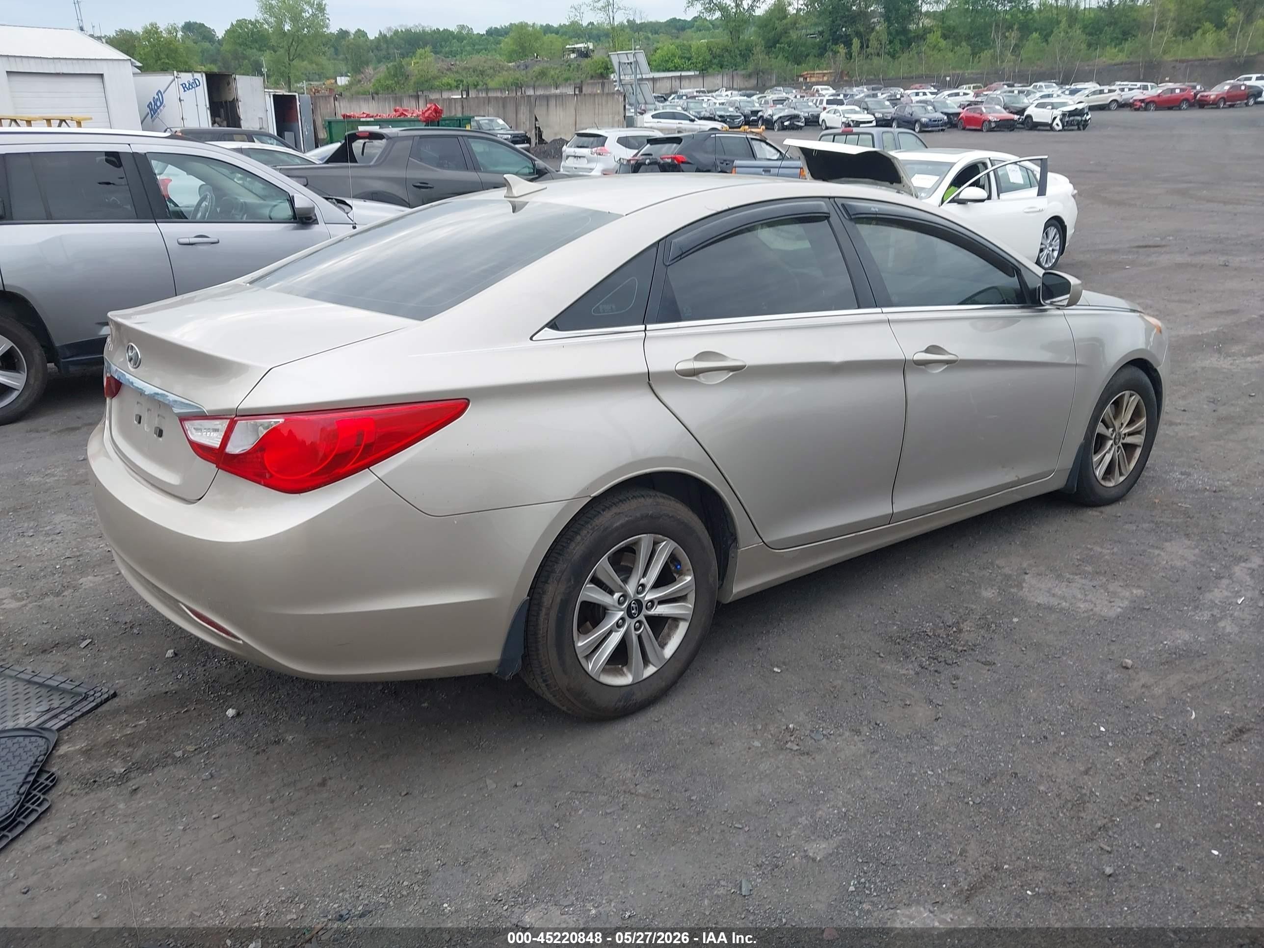 2011 Hyundai Sonata Gls Gold vin: 5NPEB4AC0BH104459