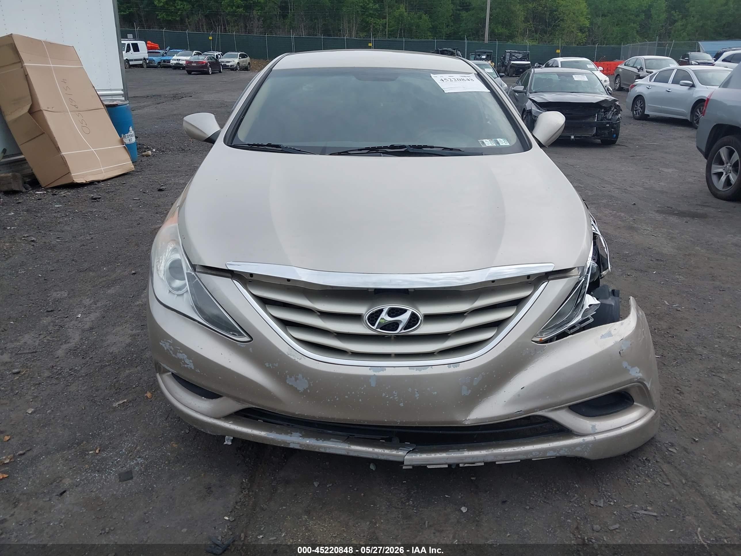 2011 Hyundai Sonata Gls Gold vin: 5NPEB4AC0BH104459