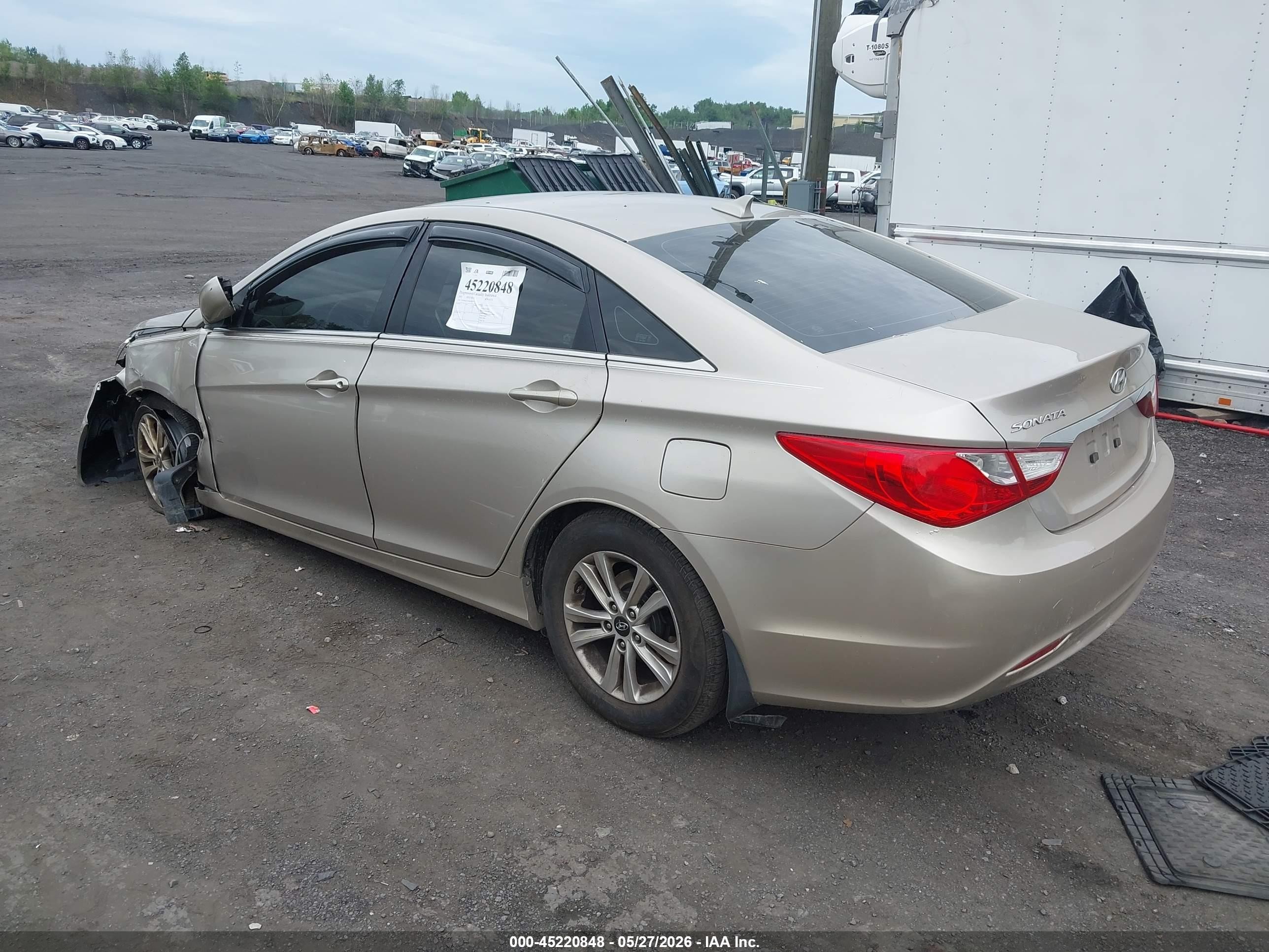 2011 Hyundai Sonata Gls Gold vin: 5NPEB4AC0BH104459