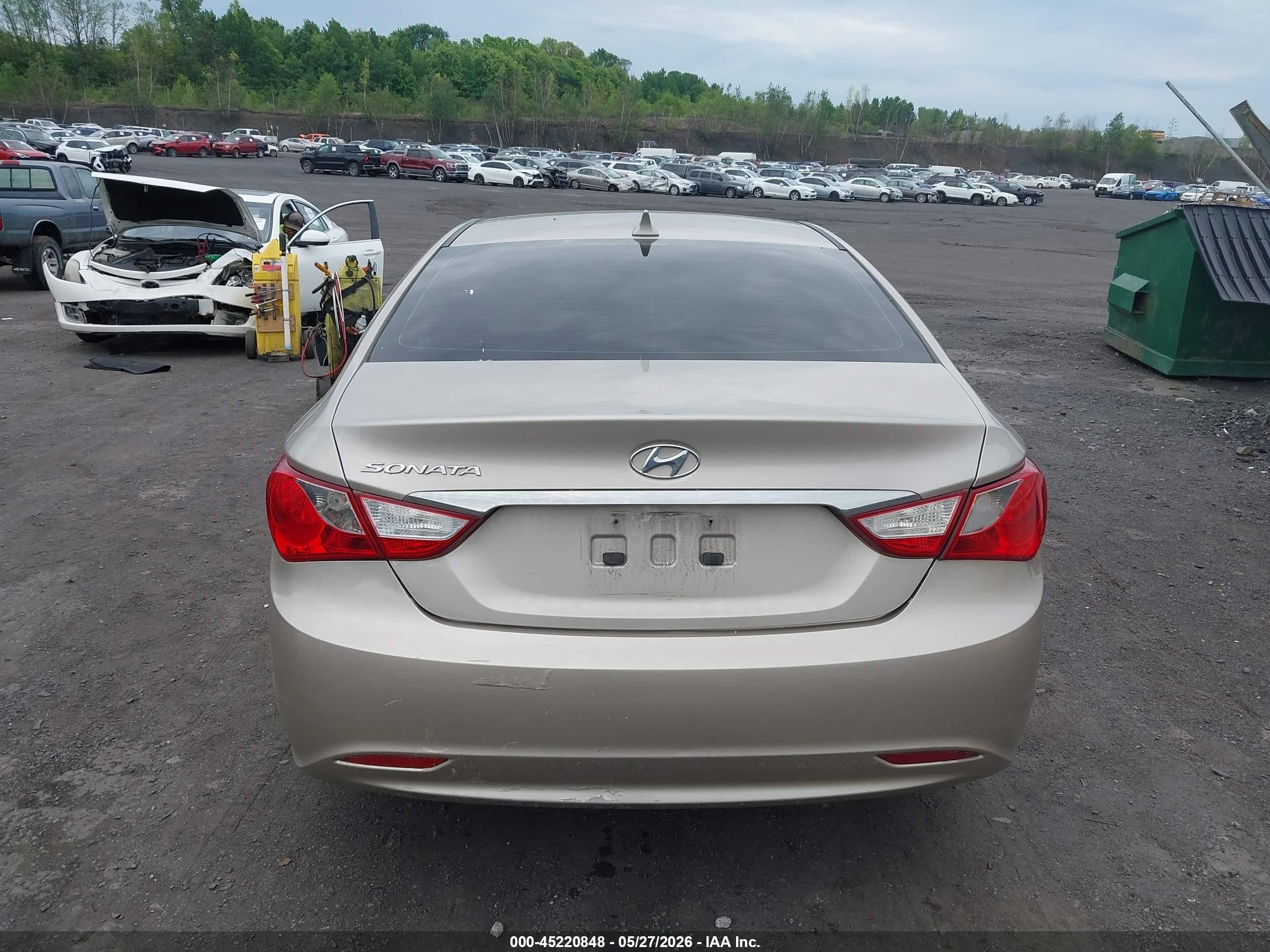 2011 Hyundai Sonata Gls Gold vin: 5NPEB4AC0BH104459