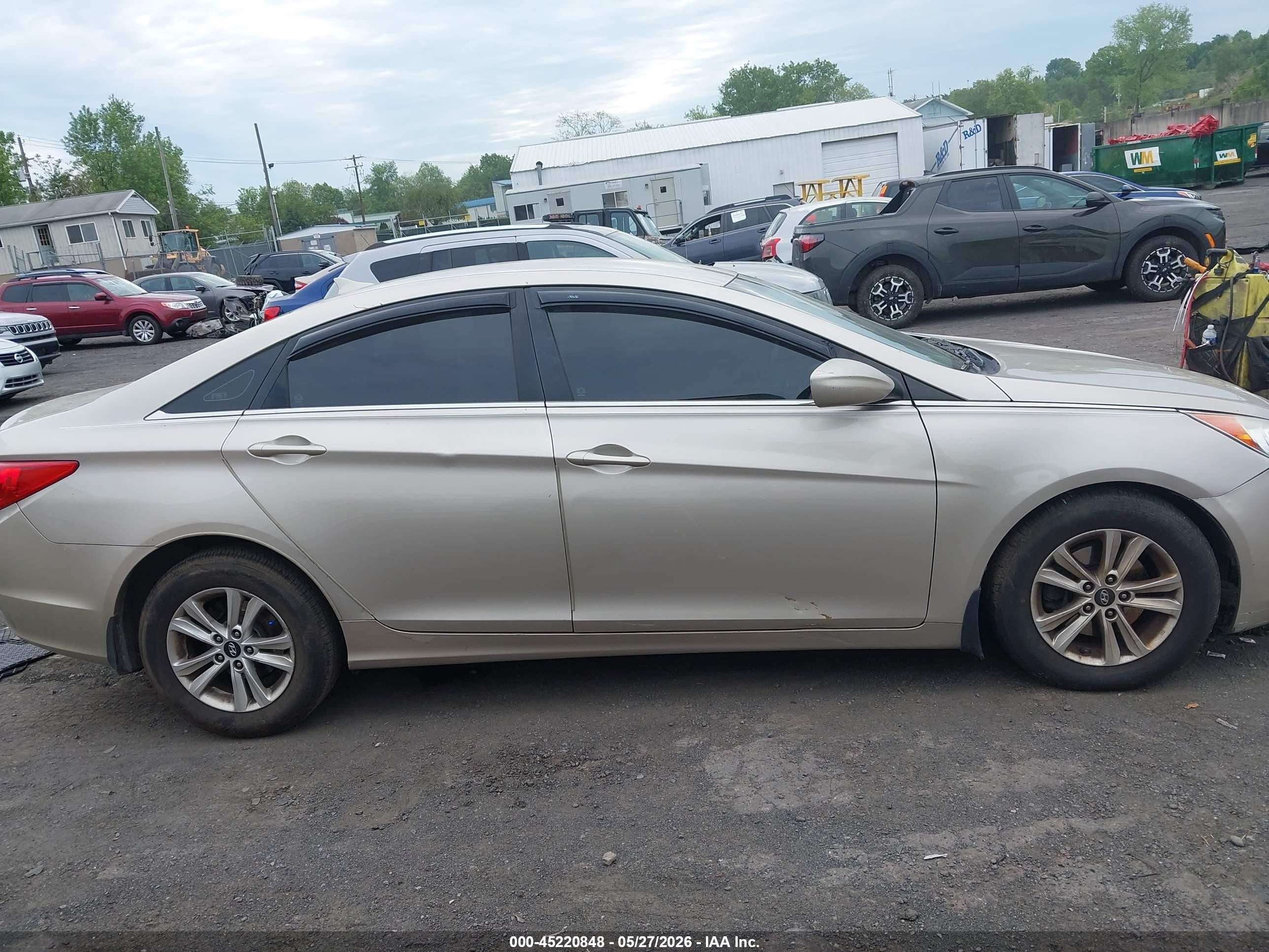 2011 Hyundai Sonata Gls Gold vin: 5NPEB4AC0BH104459