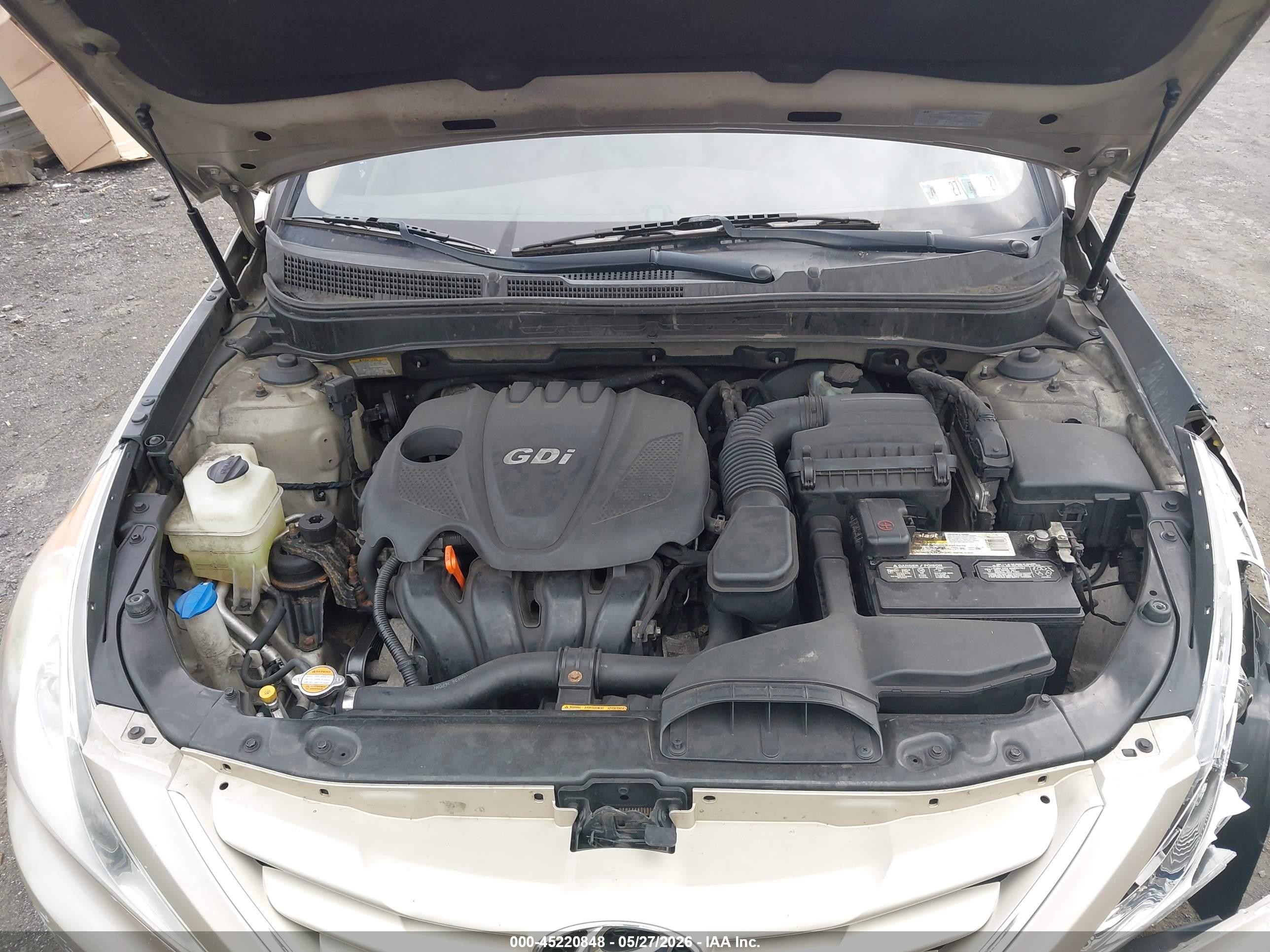 2011 Hyundai Sonata Gls Gold vin: 5NPEB4AC0BH104459