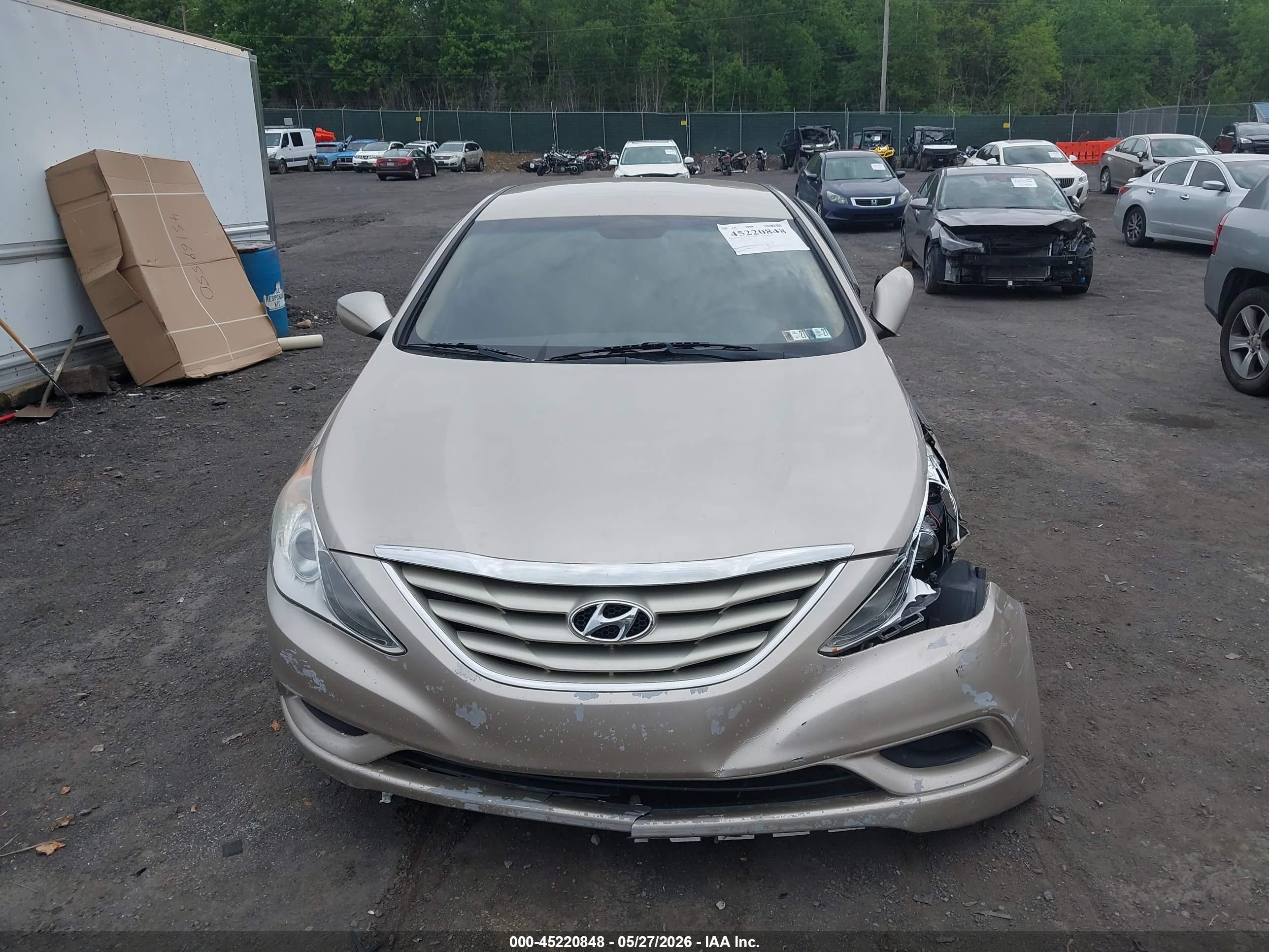 2011 Hyundai Sonata Gls Gold vin: 5NPEB4AC0BH104459