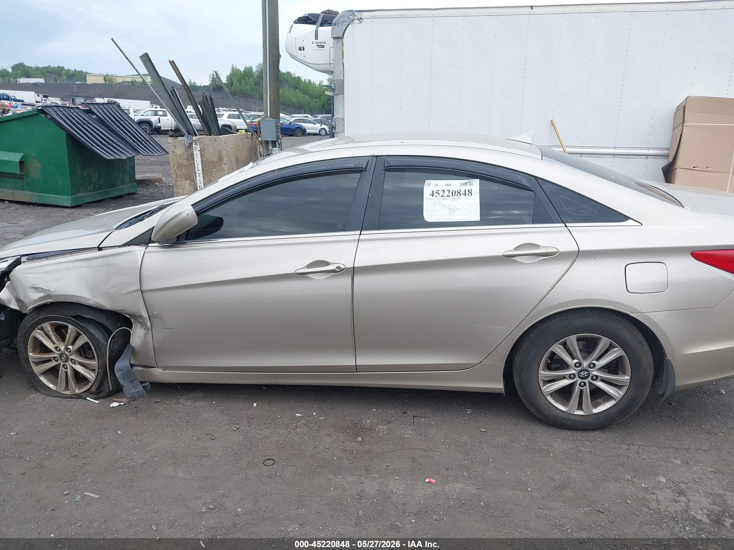 2011 Hyundai Sonata Gls Gold vin: 5NPEB4AC0BH104459