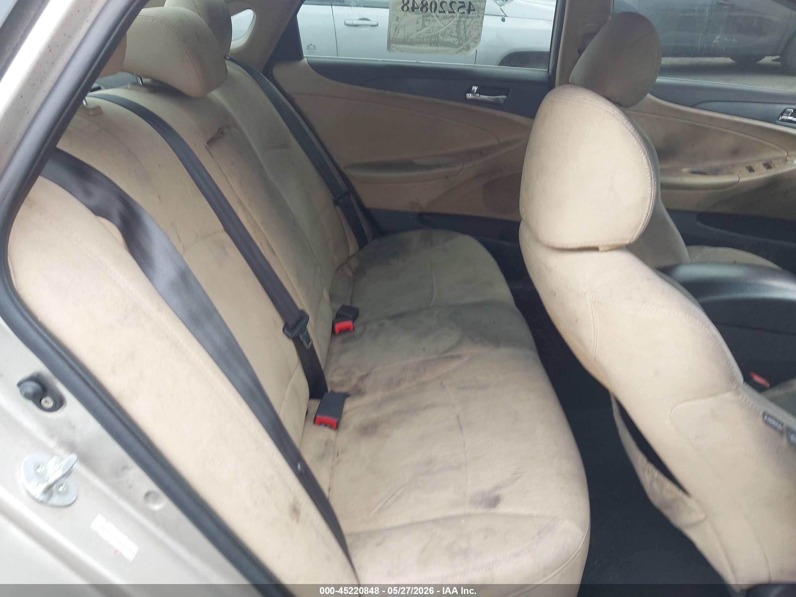 2011 Hyundai Sonata Gls Gold vin: 5NPEB4AC0BH104459