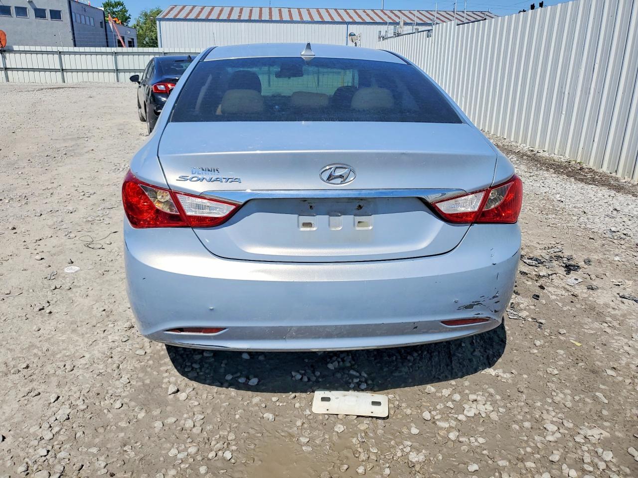 2011 Hyundai Sonata Gls Silver vin: 5NPEB4AC0BH113601