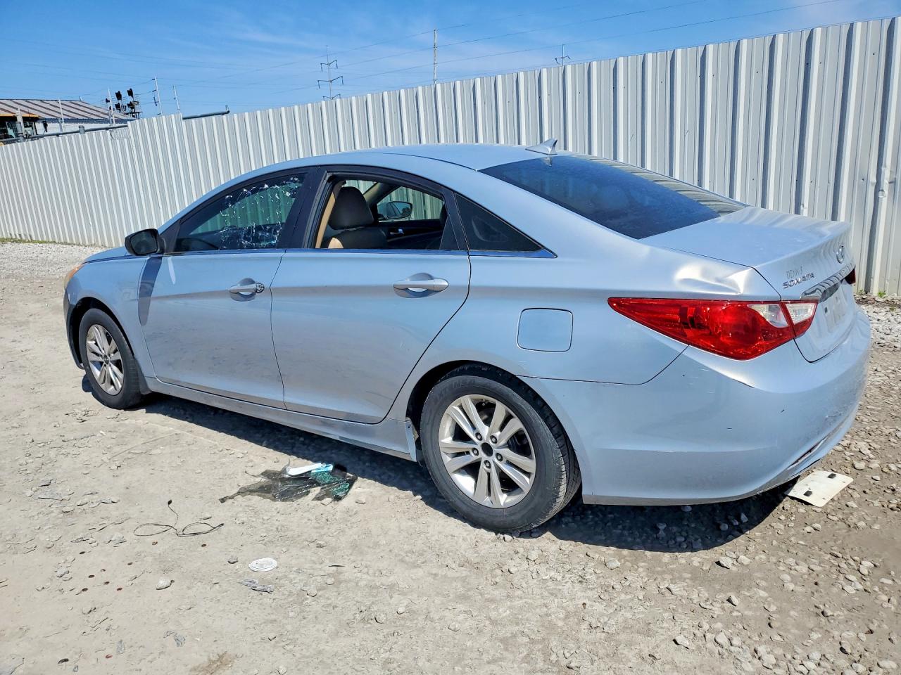 2011 Hyundai Sonata Gls Silver vin: 5NPEB4AC0BH113601
