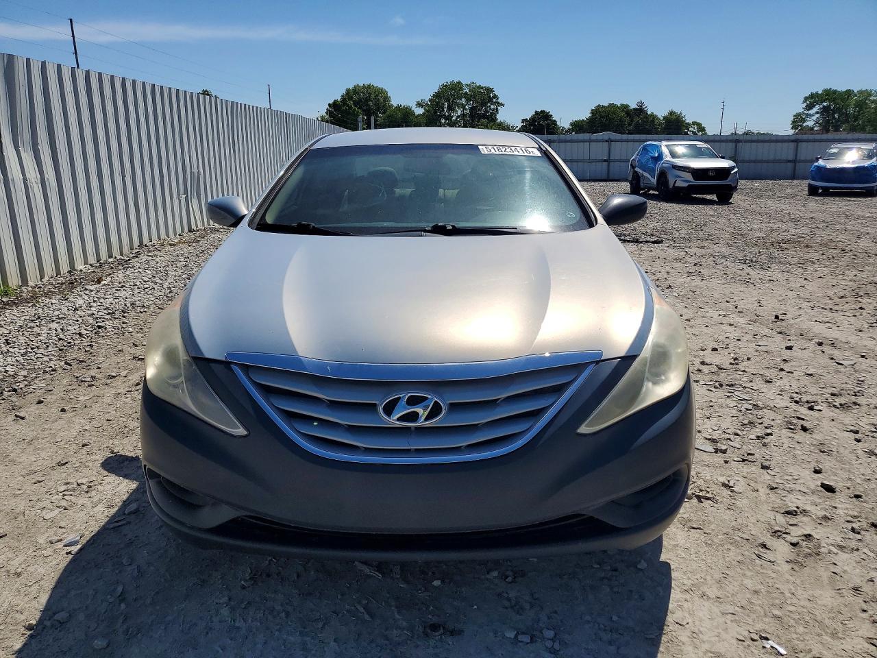 2011 Hyundai Sonata Gls Silver vin: 5NPEB4AC0BH113601