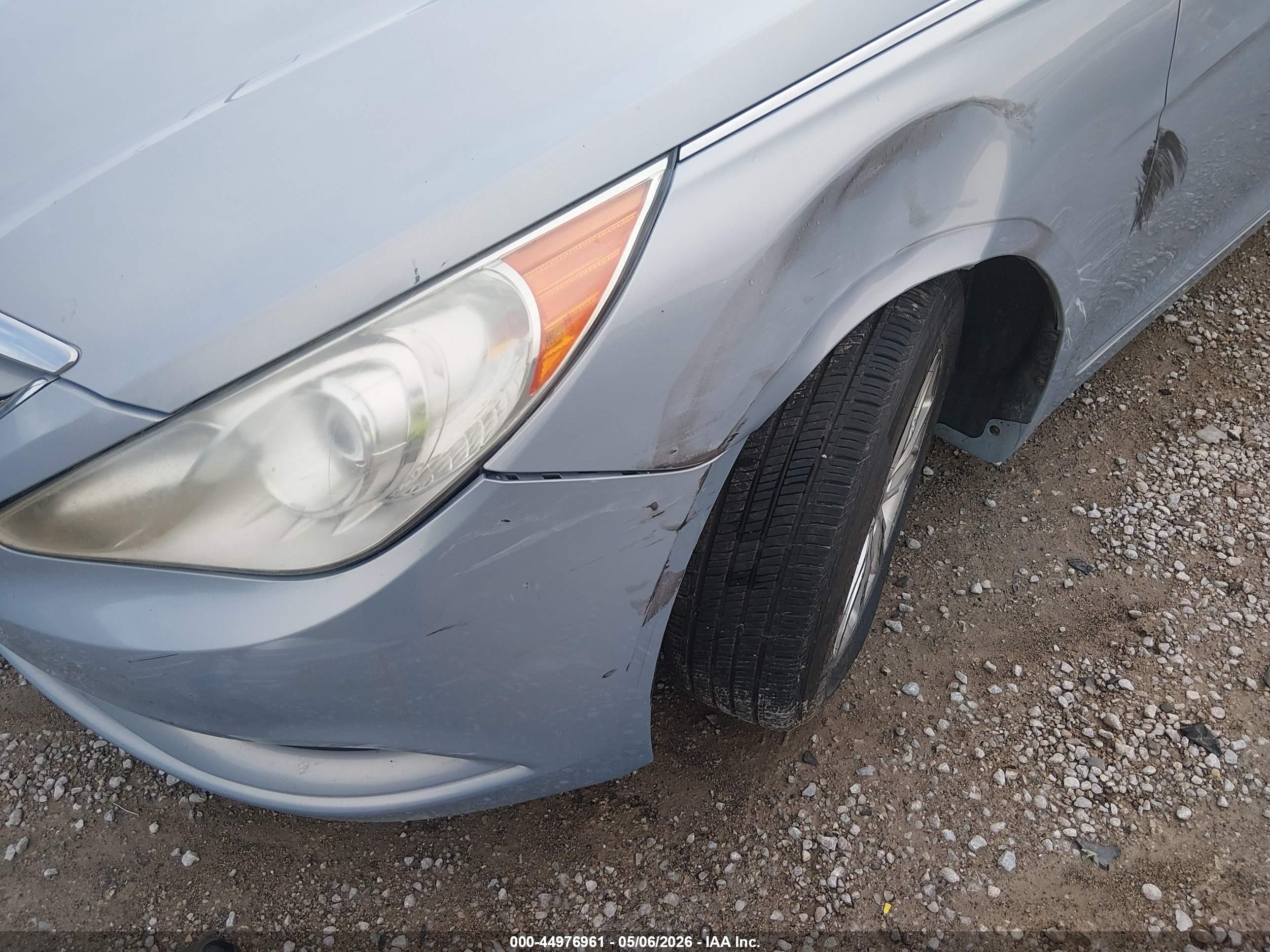 2011 Hyundai Sonata Gls Blue vin: 5NPEB4AC0BH122363