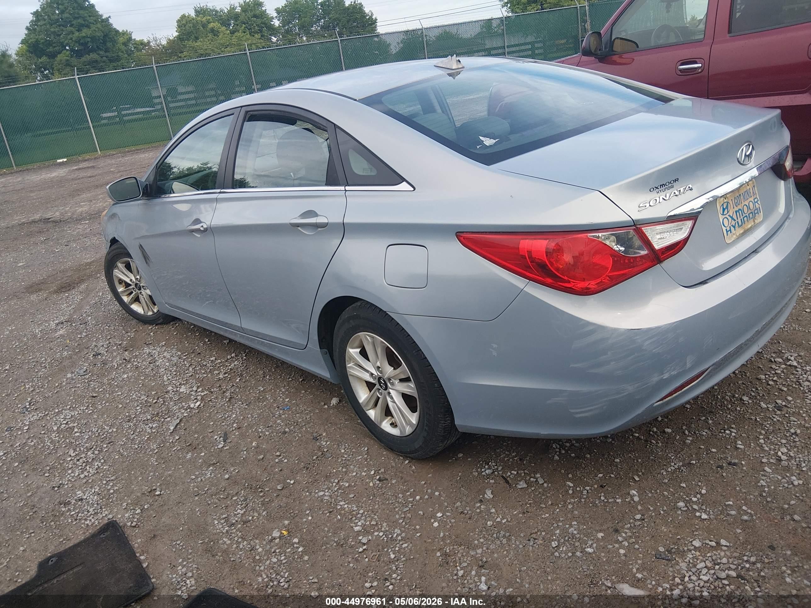 2011 Hyundai Sonata Gls Blue vin: 5NPEB4AC0BH122363