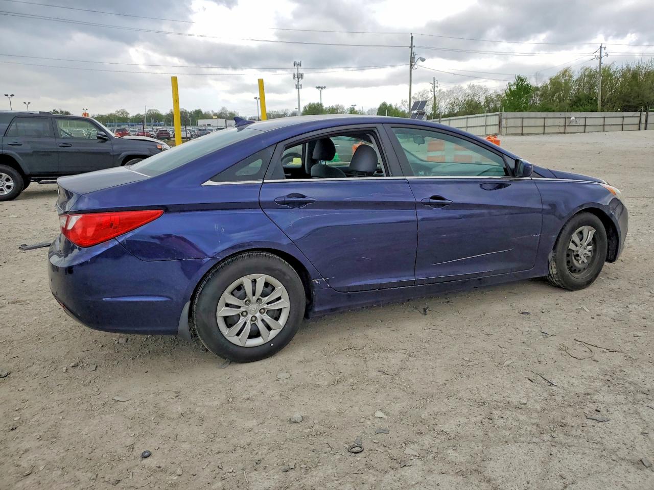 2011 Hyundai Sonata Gls Blue vin: 5NPEB4AC0BH143391