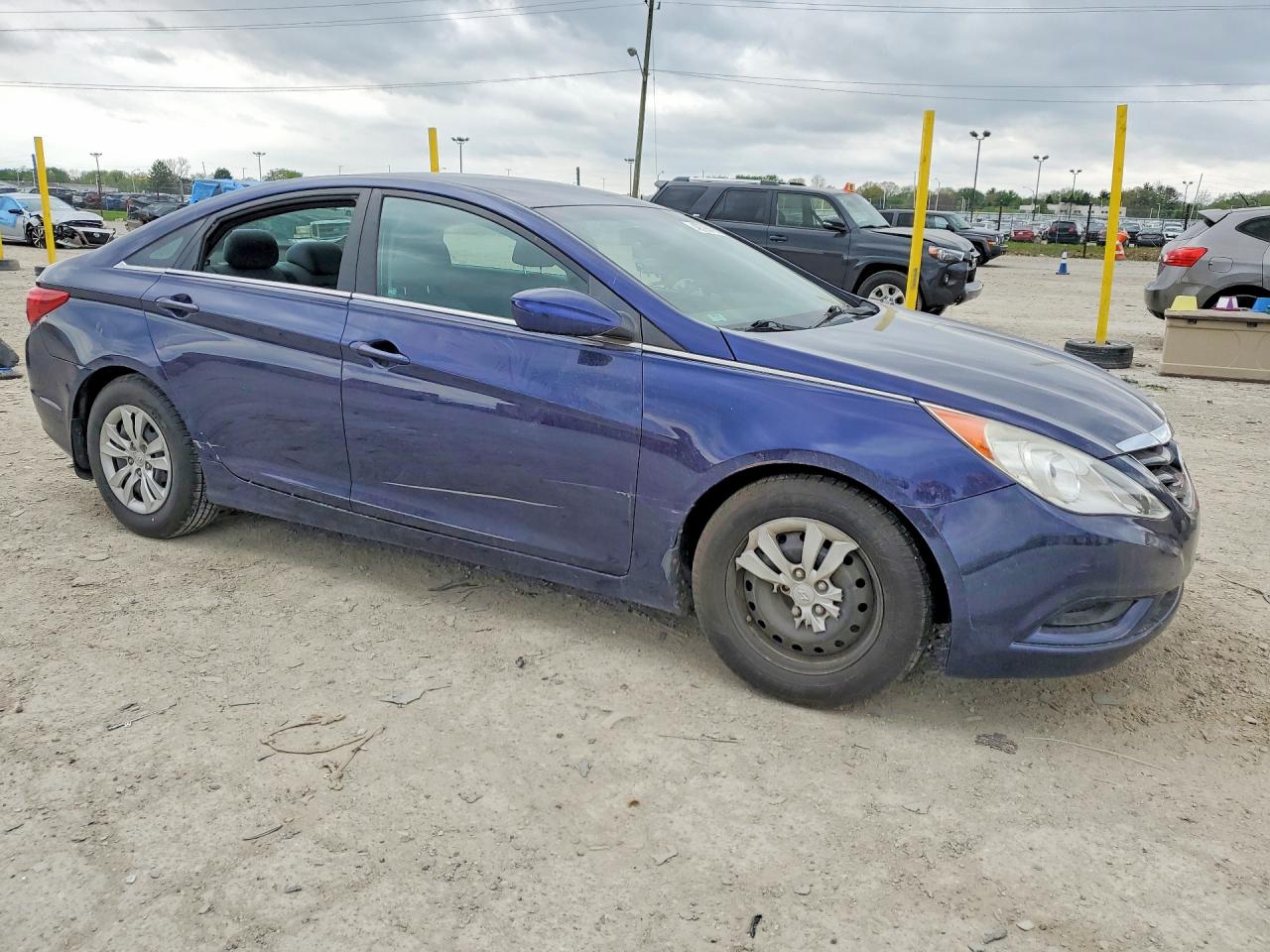 2011 Hyundai Sonata Gls Blue vin: 5NPEB4AC0BH143391