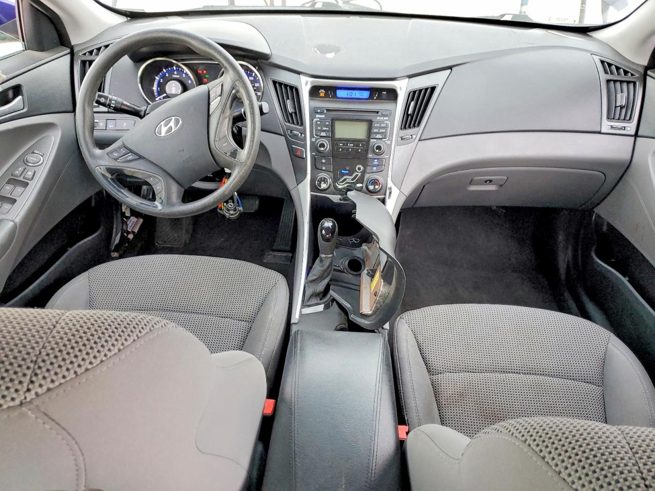 2011 Hyundai Sonata Gls Blue vin: 5NPEB4AC0BH143391