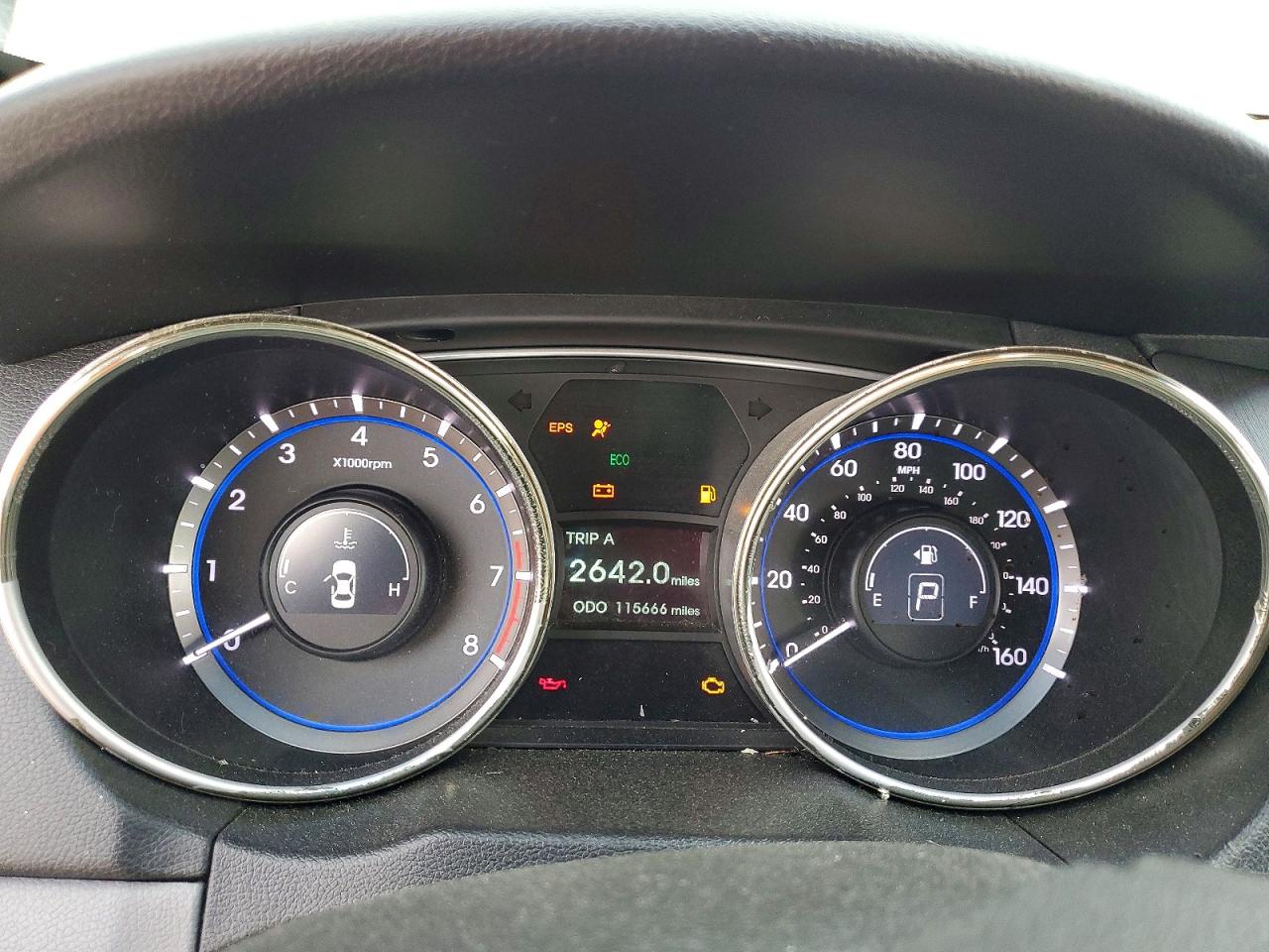 2011 Hyundai Sonata Gls Blue vin: 5NPEB4AC0BH143391