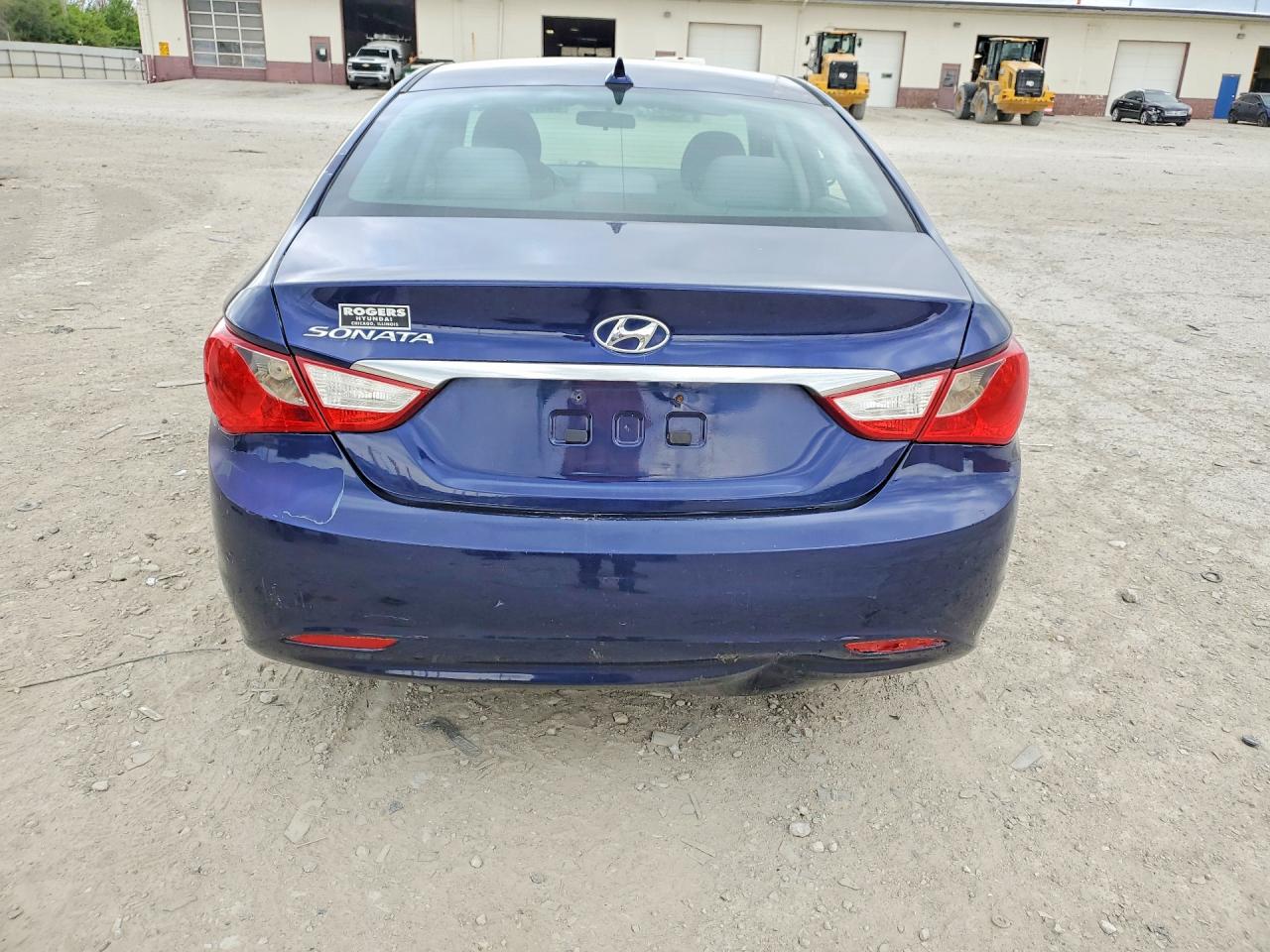 2011 Hyundai Sonata Gls Blue vin: 5NPEB4AC0BH143391