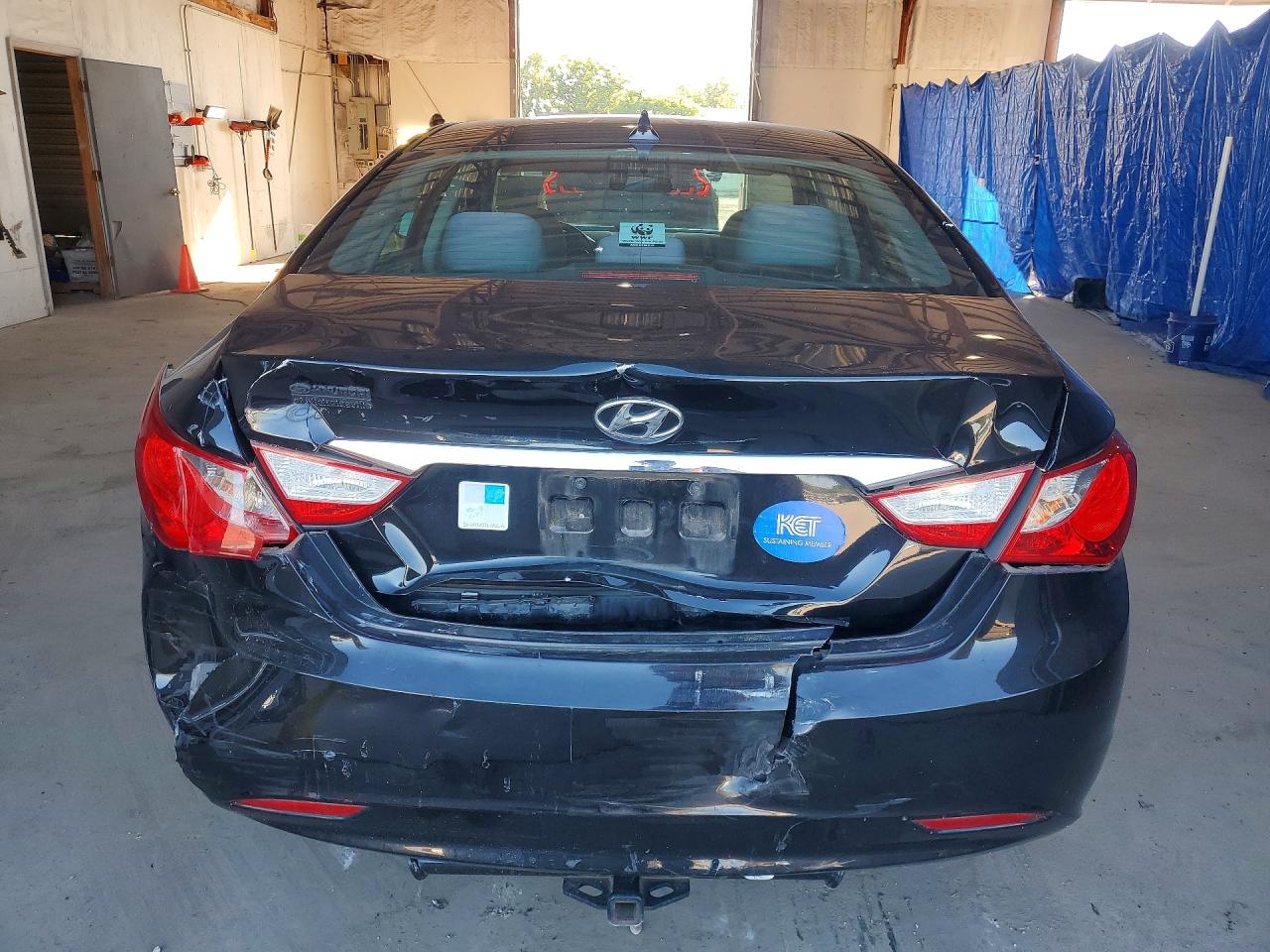 2011 Hyundai Sonata Gls Black vin: 5NPEB4AC0BH156786