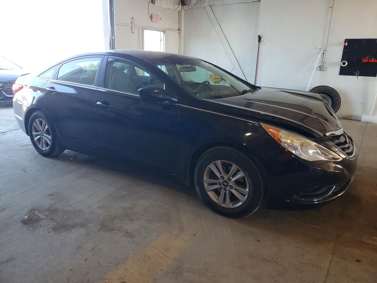 2011 Hyundai Sonata Gls Black vin: 5NPEB4AC0BH156786
