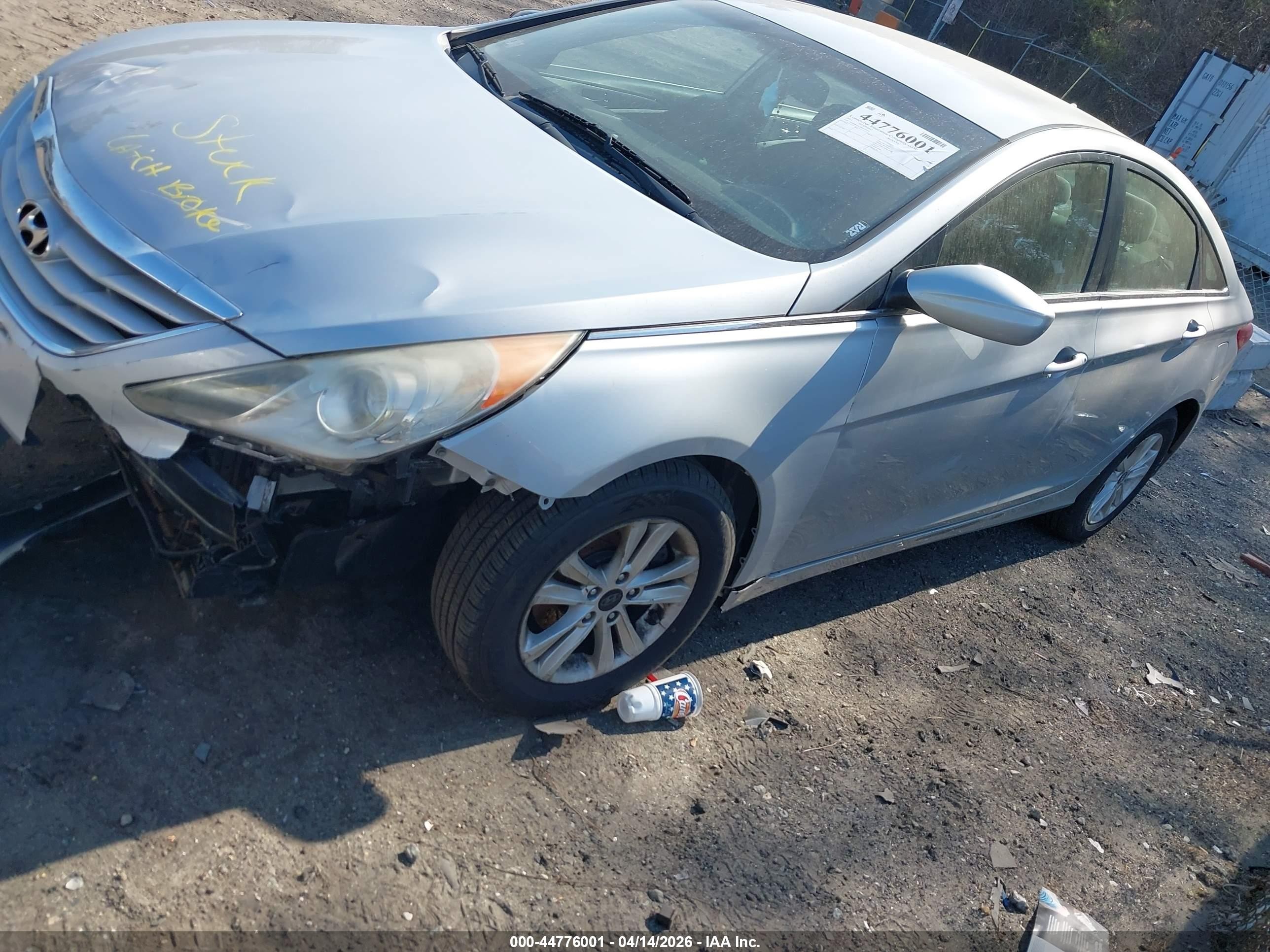 2011 Hyundai Sonata Gls Silver vin: 5NPEB4AC0BH159039