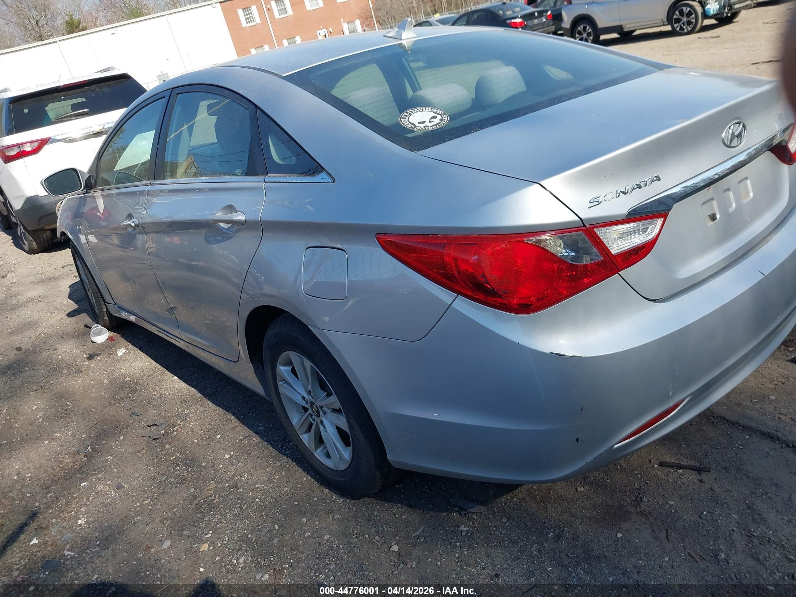 2011 Hyundai Sonata Gls Silver vin: 5NPEB4AC0BH159039