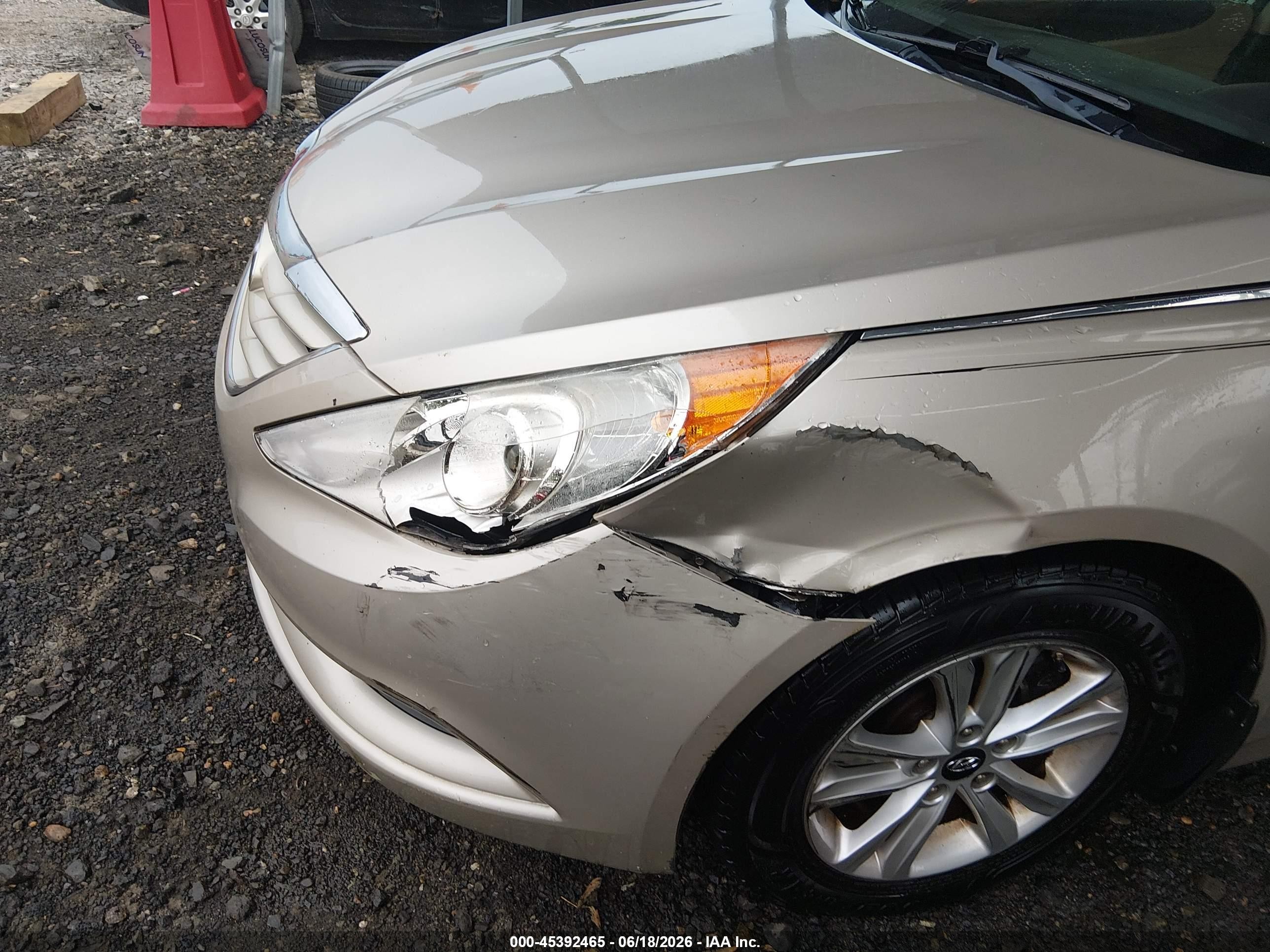 2011 Hyundai Sonata Gls Gold vin: 5NPEB4AC0BH159624