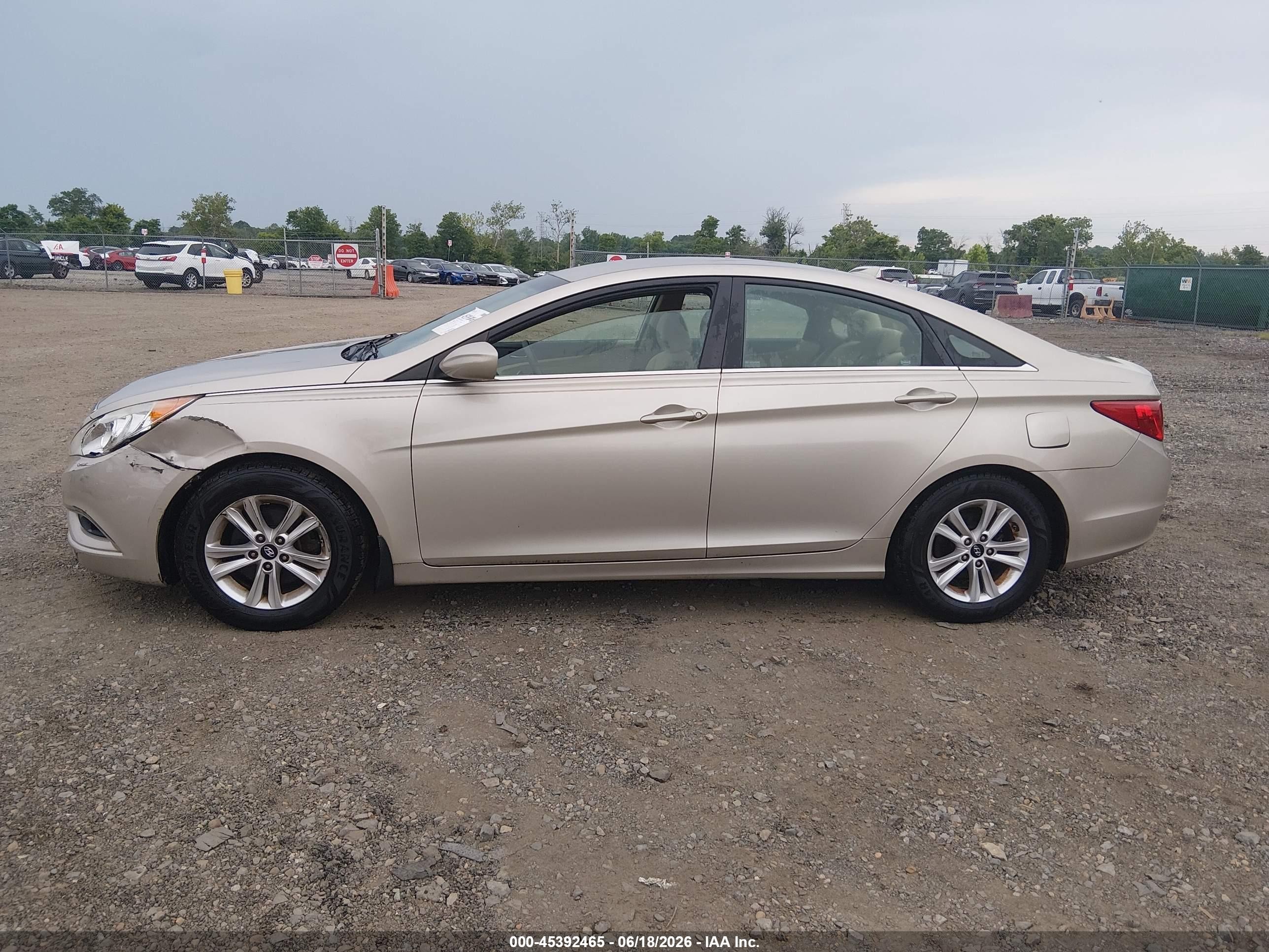 2011 Hyundai Sonata Gls Gold vin: 5NPEB4AC0BH159624