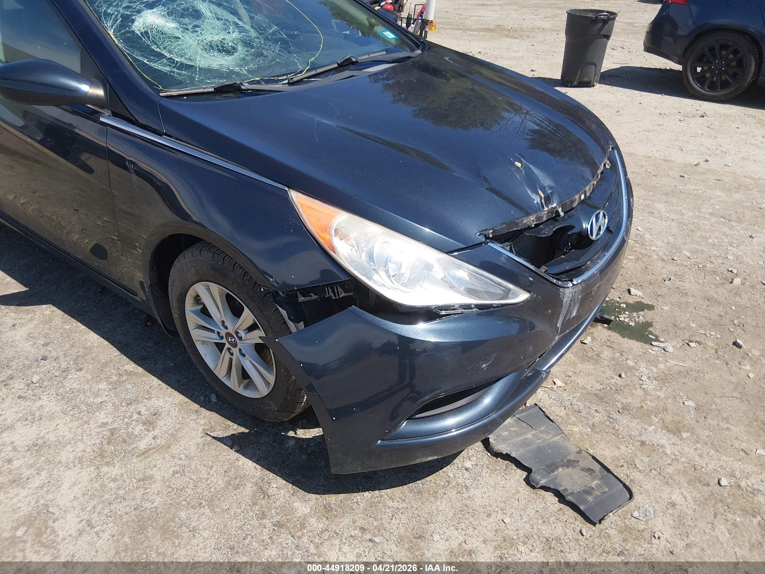 2011 Hyundai Sonata Gls Blue vin: 5NPEB4AC0BH175662