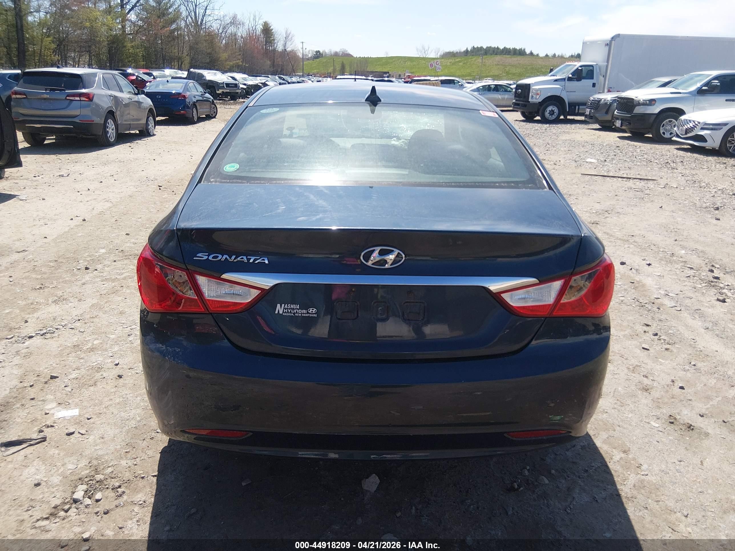2011 Hyundai Sonata Gls Blue vin: 5NPEB4AC0BH175662