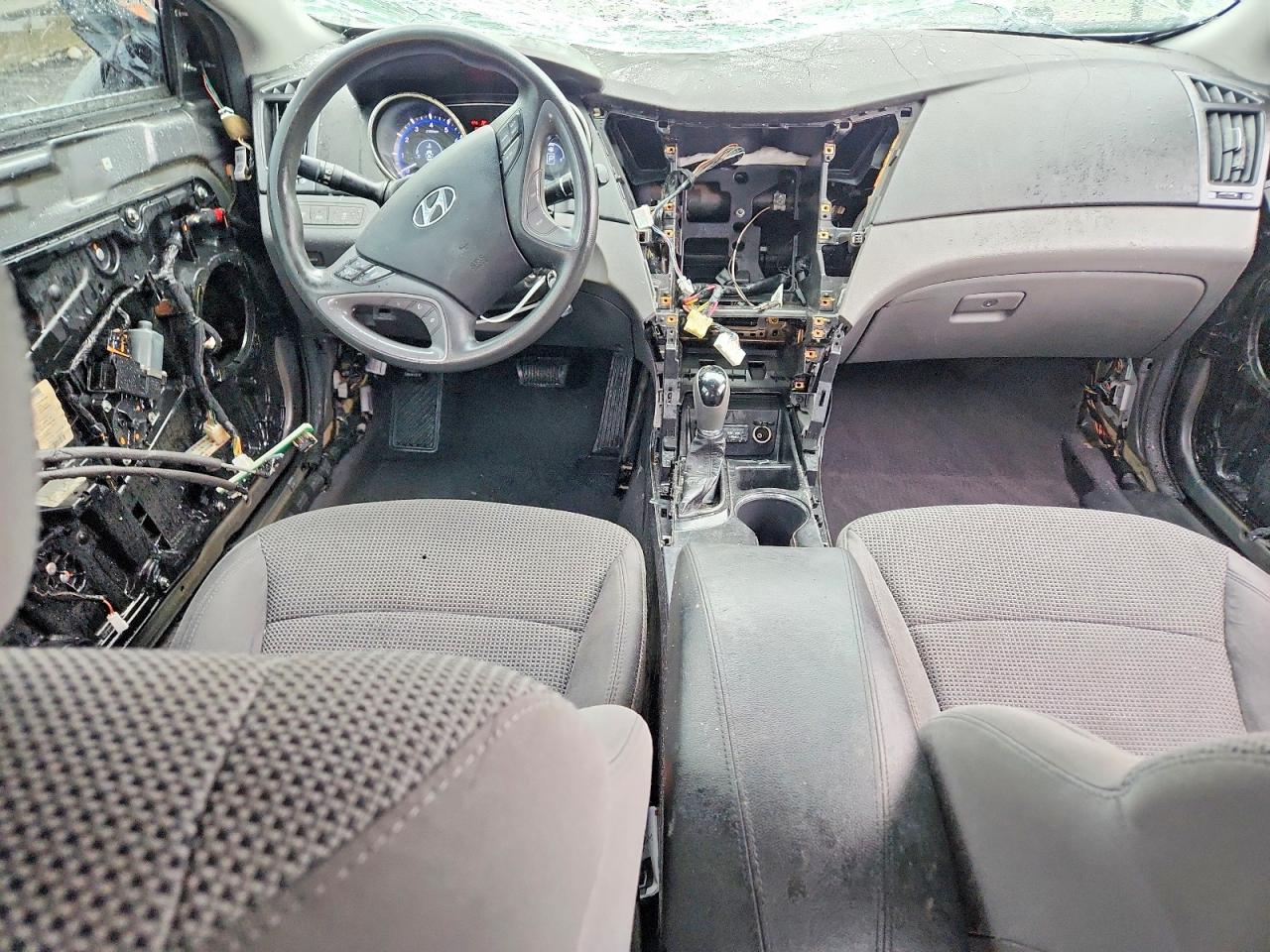 2011 Hyundai Sonata Gls Gray vin: 5NPEB4AC0BH181719