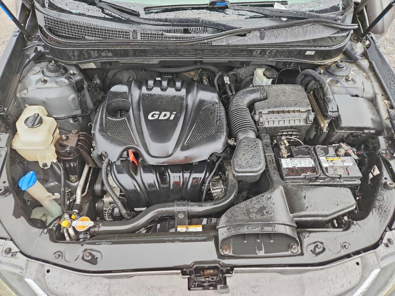 2011 Hyundai Sonata Gls Gray vin: 5NPEB4AC0BH181719