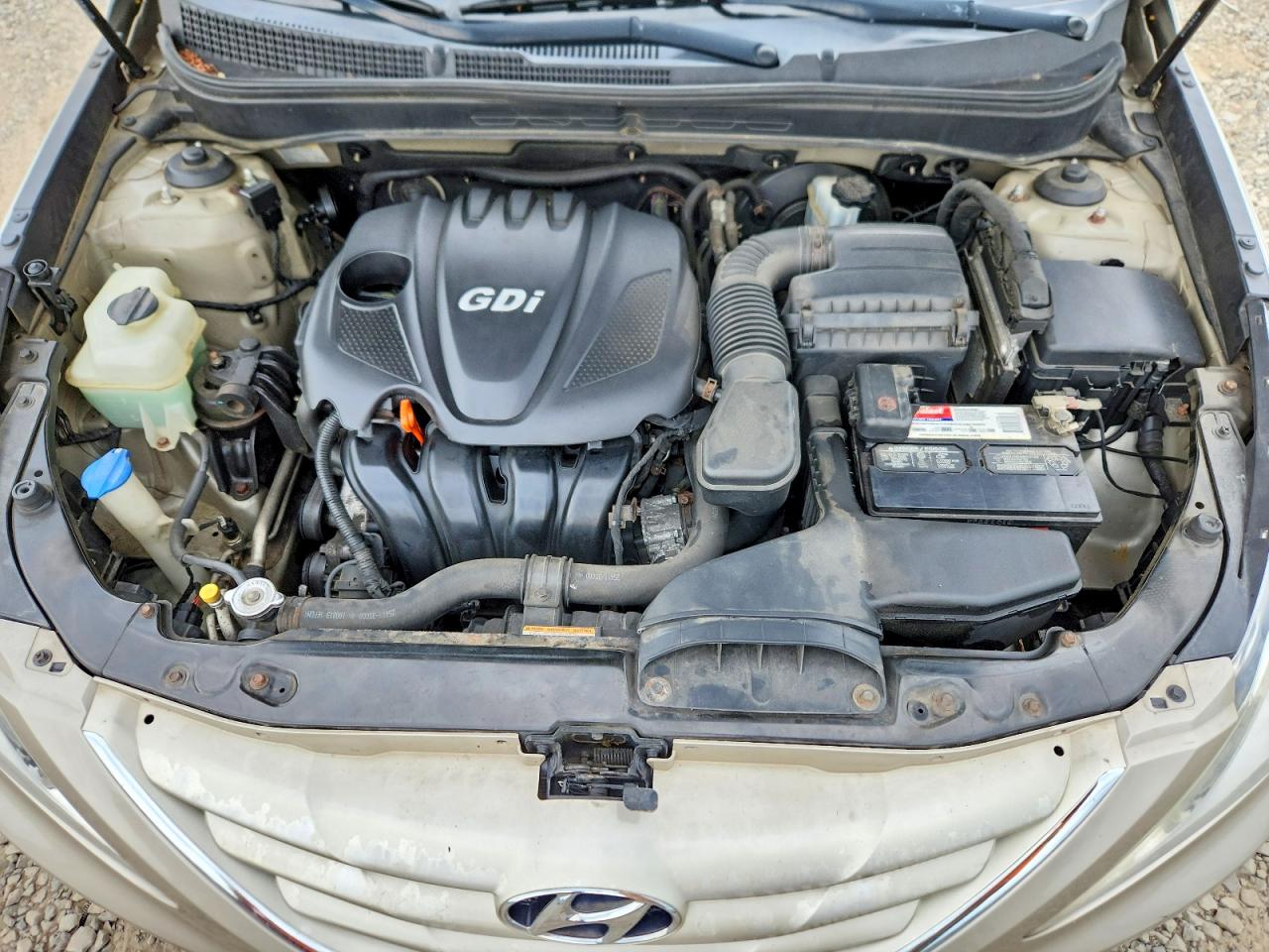 2011 Hyundai Sonata Gls Золотой vin: 5NPEB4AC0BH183017