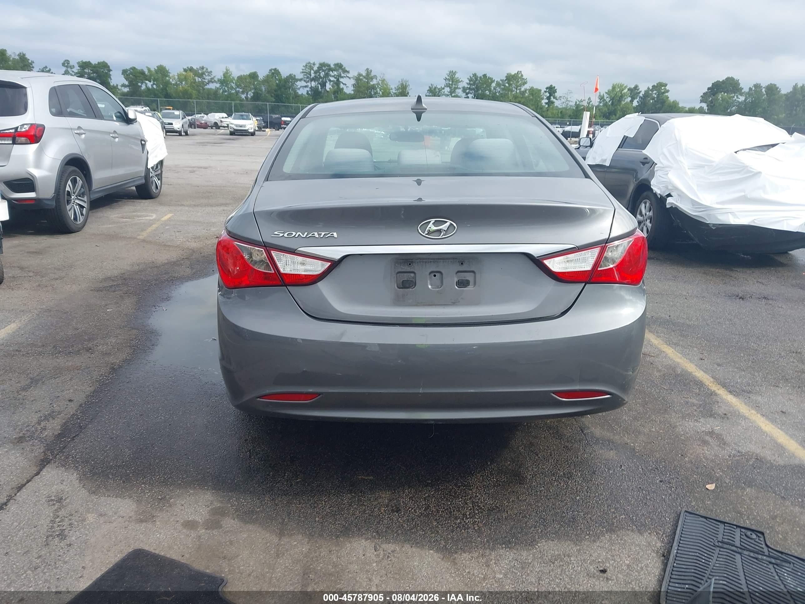 2011 Hyundai Sonata Gls Gray vin: 5NPEB4AC0BH209969
