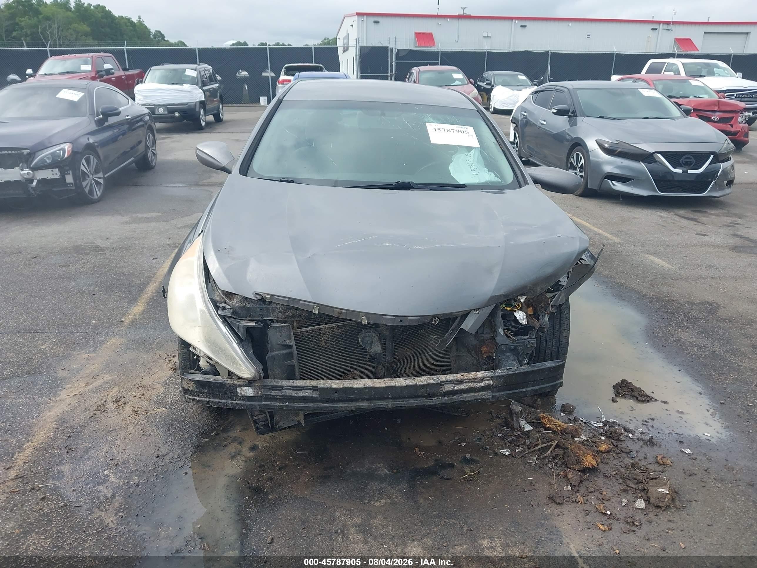 2011 Hyundai Sonata Gls Gray vin: 5NPEB4AC0BH209969