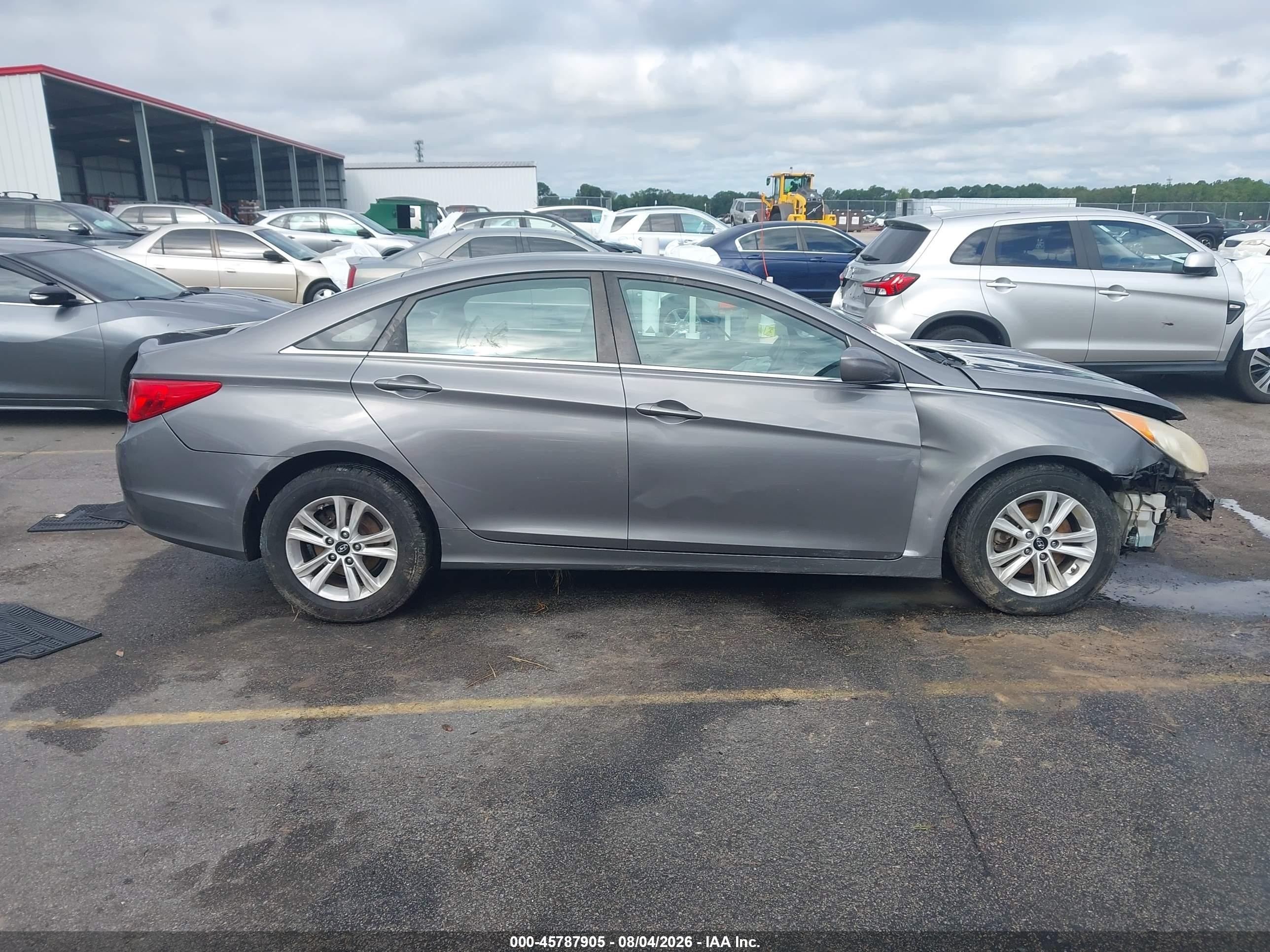 2011 Hyundai Sonata Gls Gray vin: 5NPEB4AC0BH209969