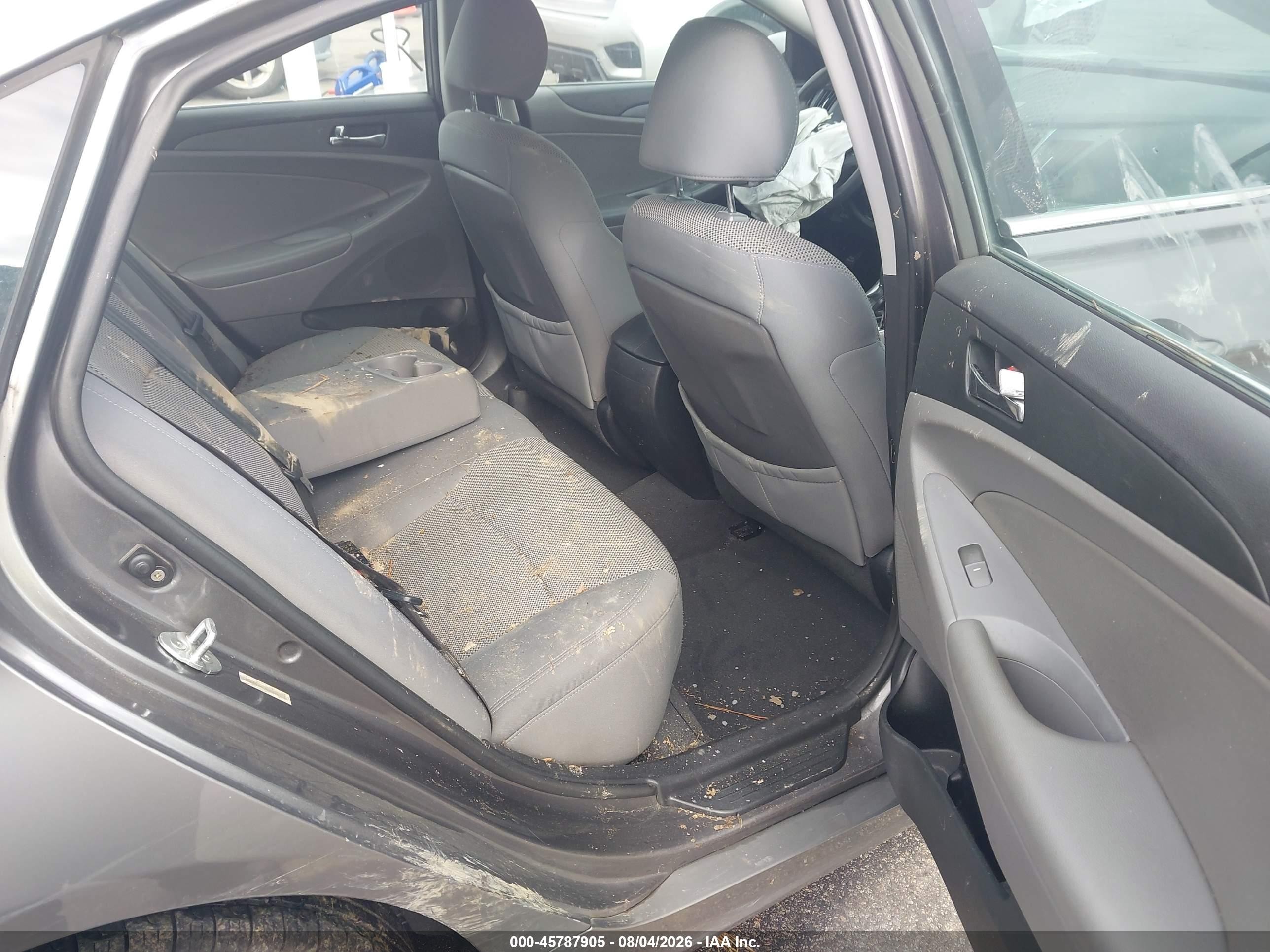 2011 Hyundai Sonata Gls Gray vin: 5NPEB4AC0BH209969