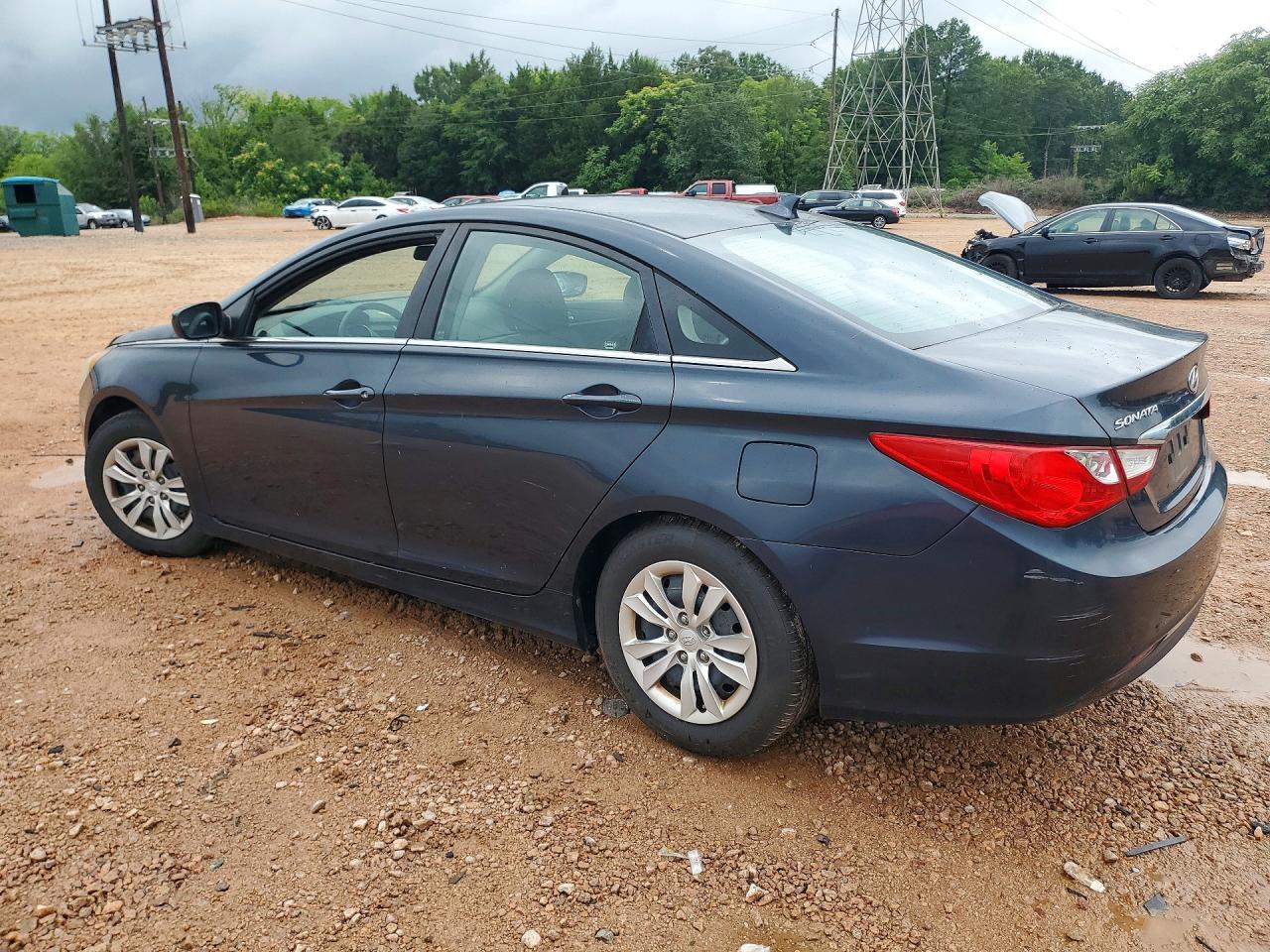 2011 Hyundai Sonata Gls Charcoal vin: 5NPEB4AC0BH210717