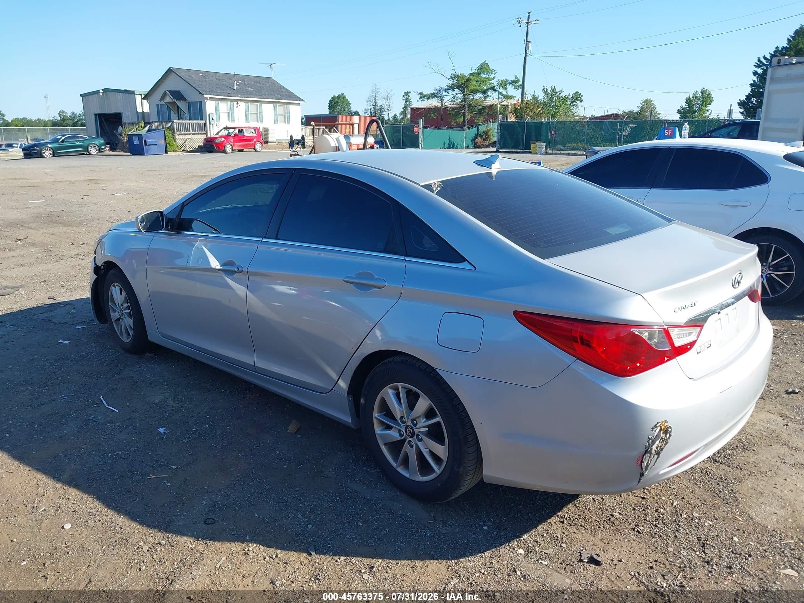 2011 Hyundai Sonata Gls Silver vin: 5NPEB4AC0BH211477